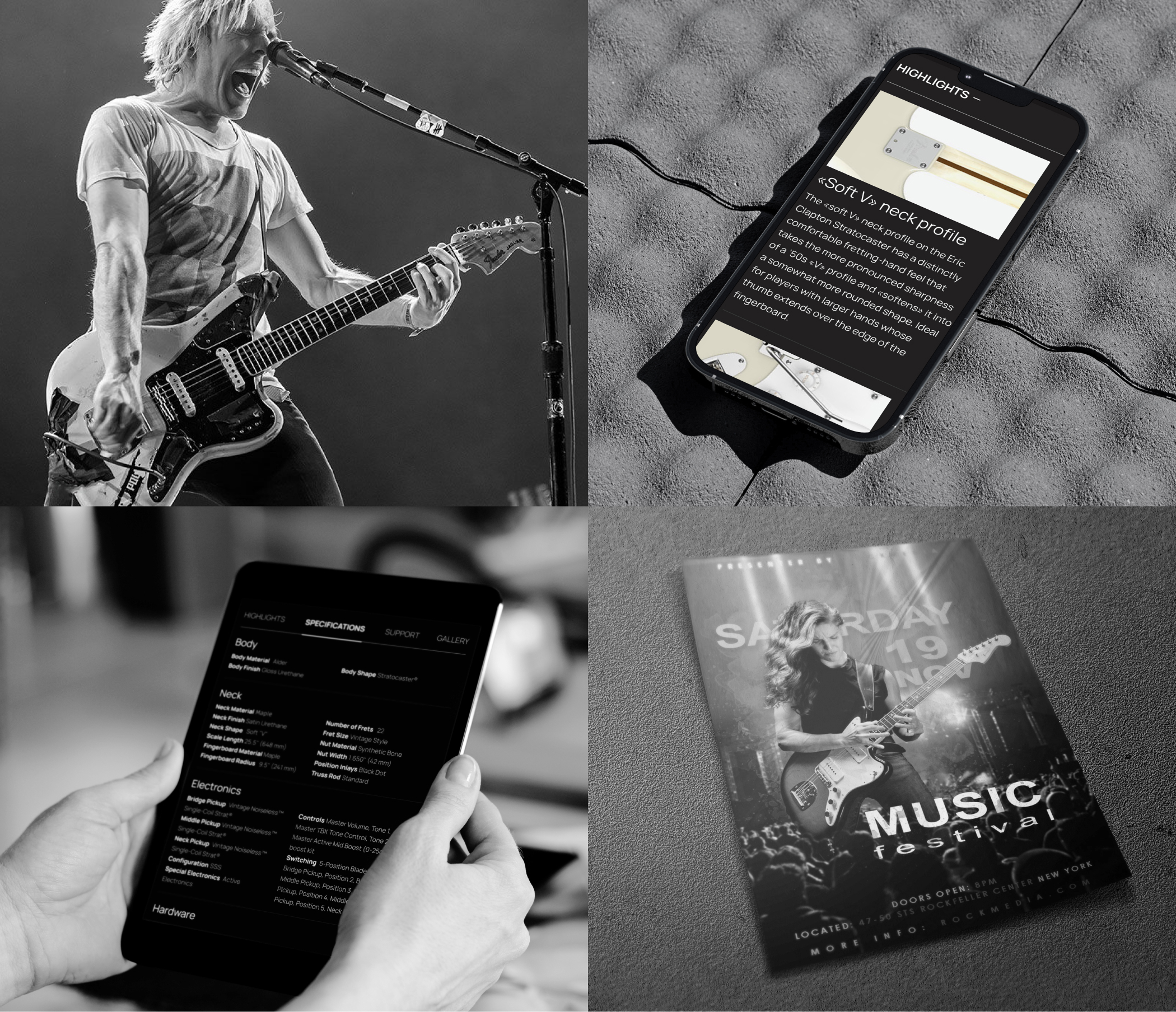 Redesign Concept: Fender Online Store — Изображение №10 — Интерфейсы на Dprofile