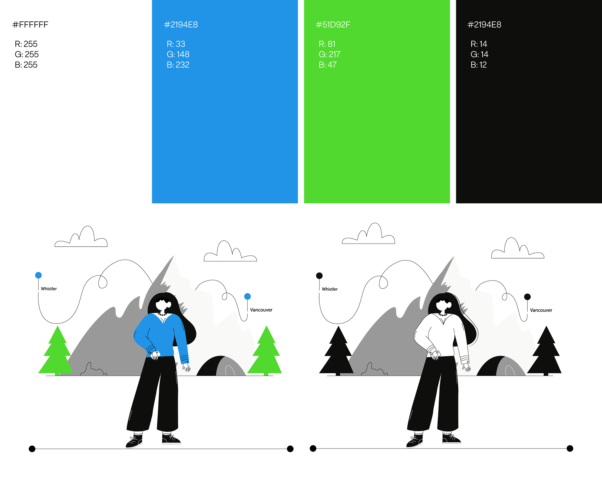 APT RIDES. Illustrations for APP. — Изображение №2 — Иллюстрация на Dprofile
