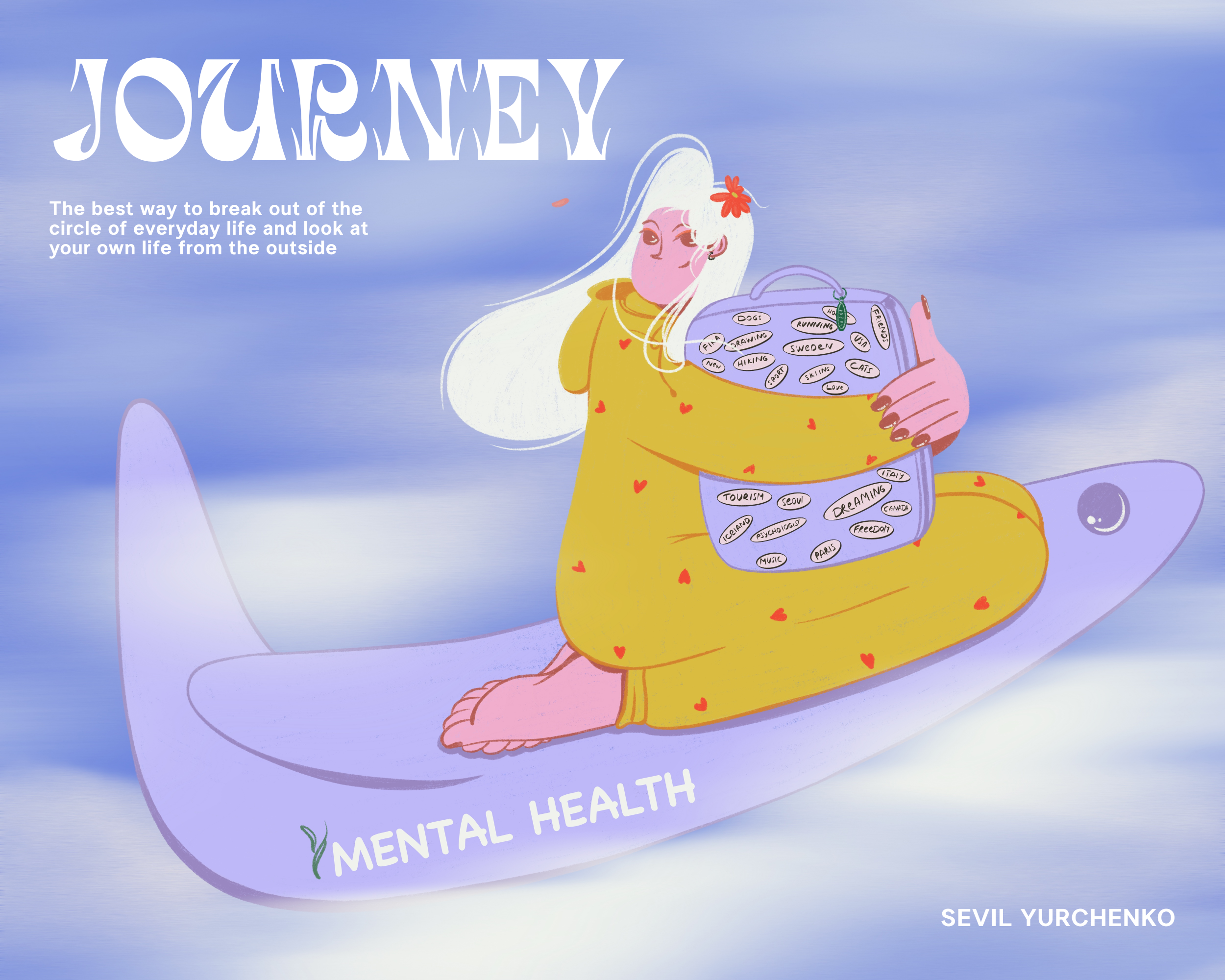 illustrations of mental health support — Изображение №4 — Брендинг, Иллюстрация на Dprofile