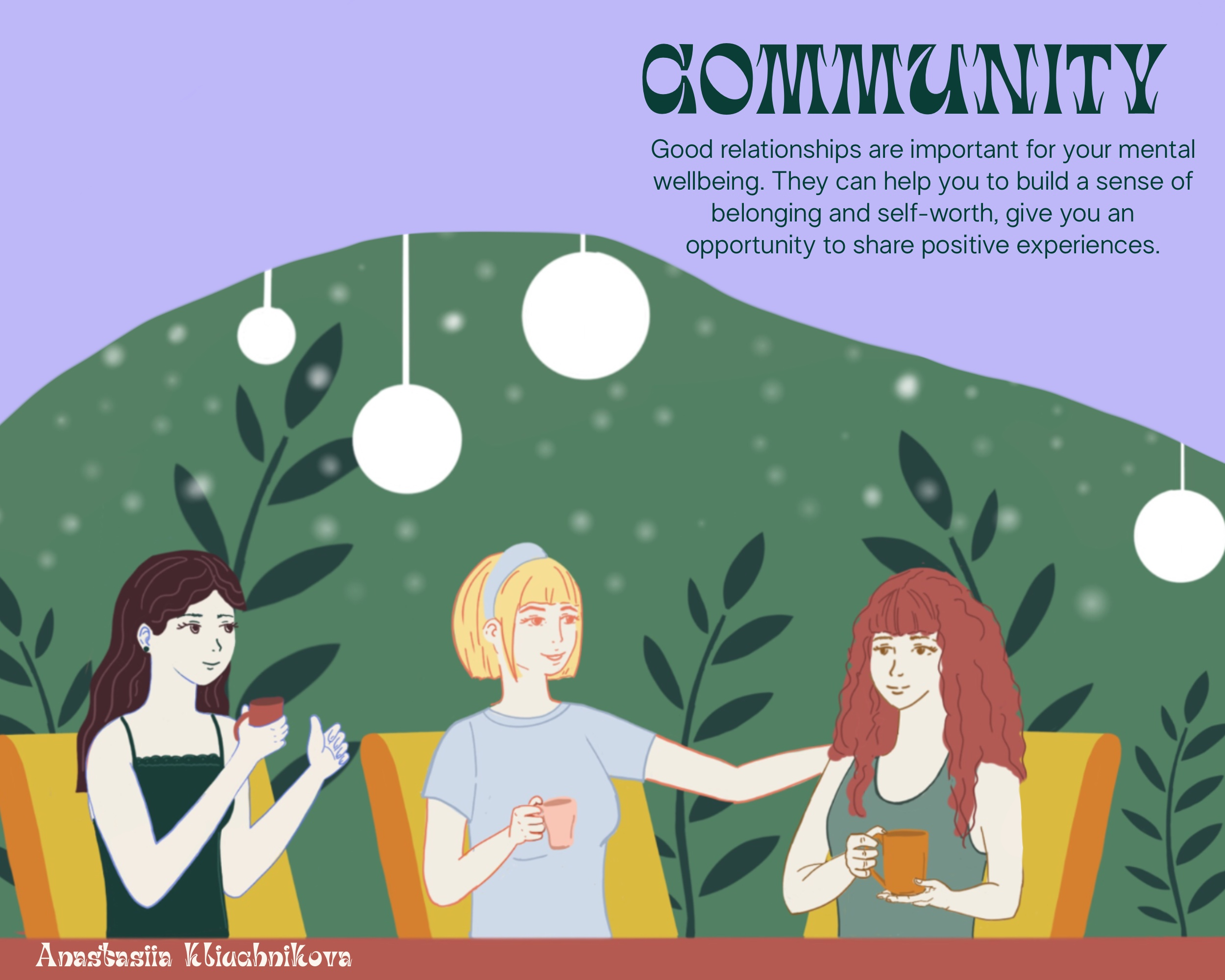 illustrations of mental health support — Изображение №10 — Брендинг, Иллюстрация на Dprofile