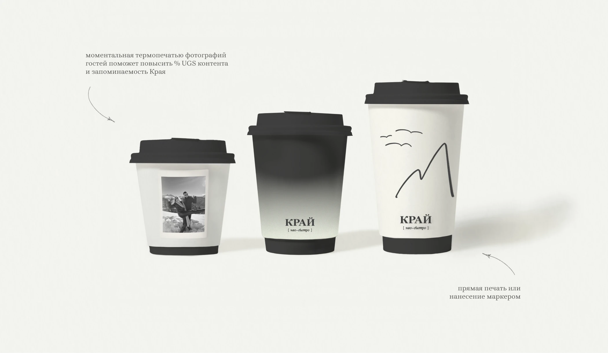Brand identity for a bistro | KRAJ — Изображение №7 — Брендинг на Dprofile