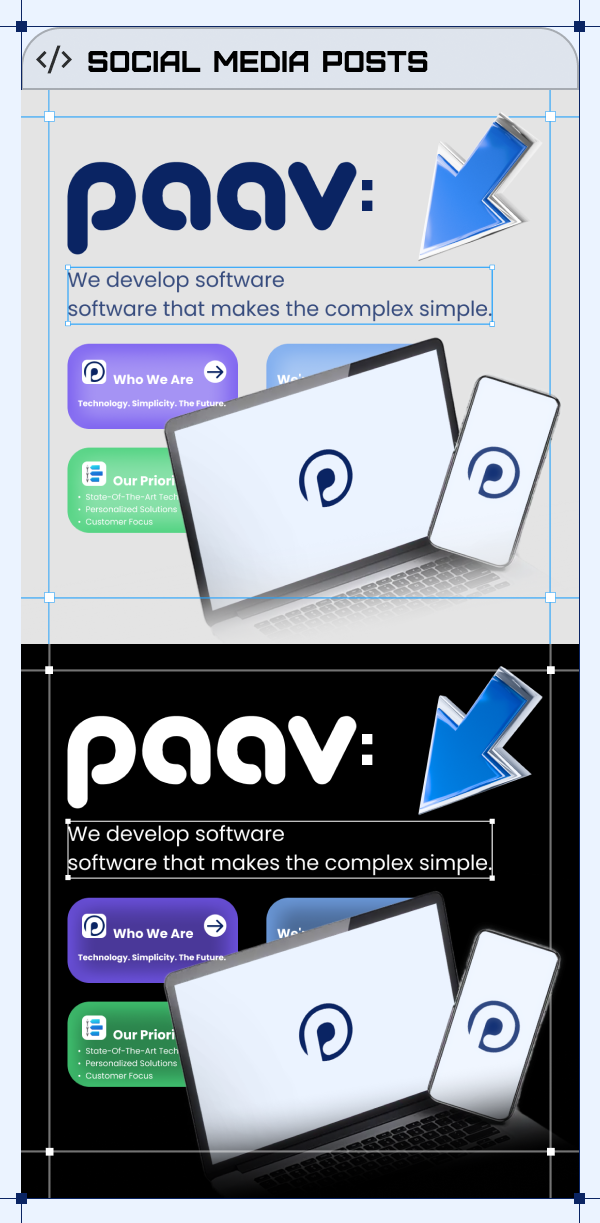 "paav" Software  Development — Изображение №5 — Брендинг, Графика на Dprofile