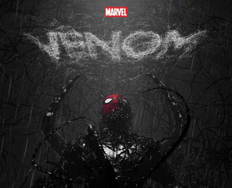 Venom — Иллюстрация, 3D на Dprofile