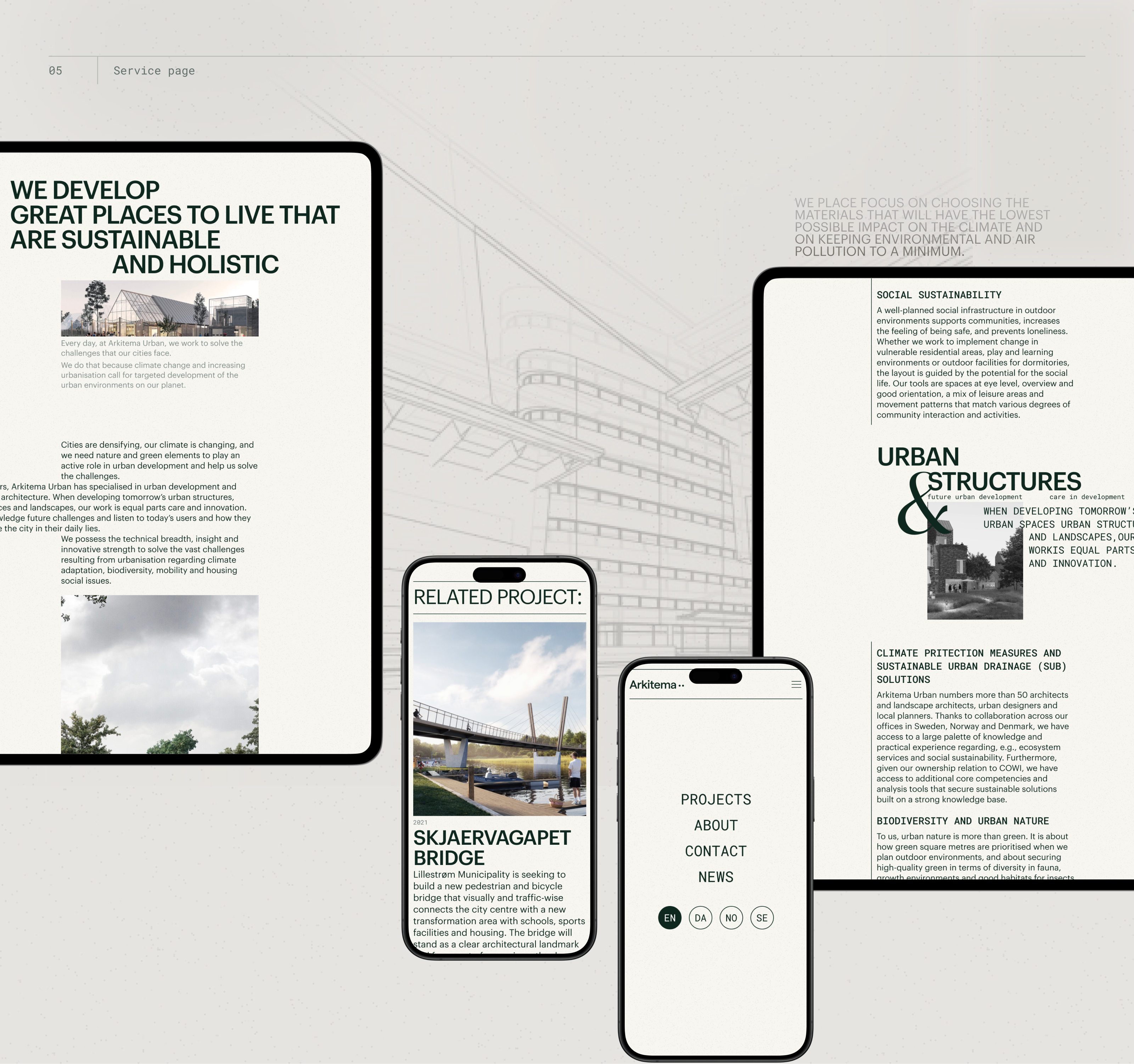 Arkitema Architects | Corporate website — Изображение №12 — Интерфейсы на Dprofile
