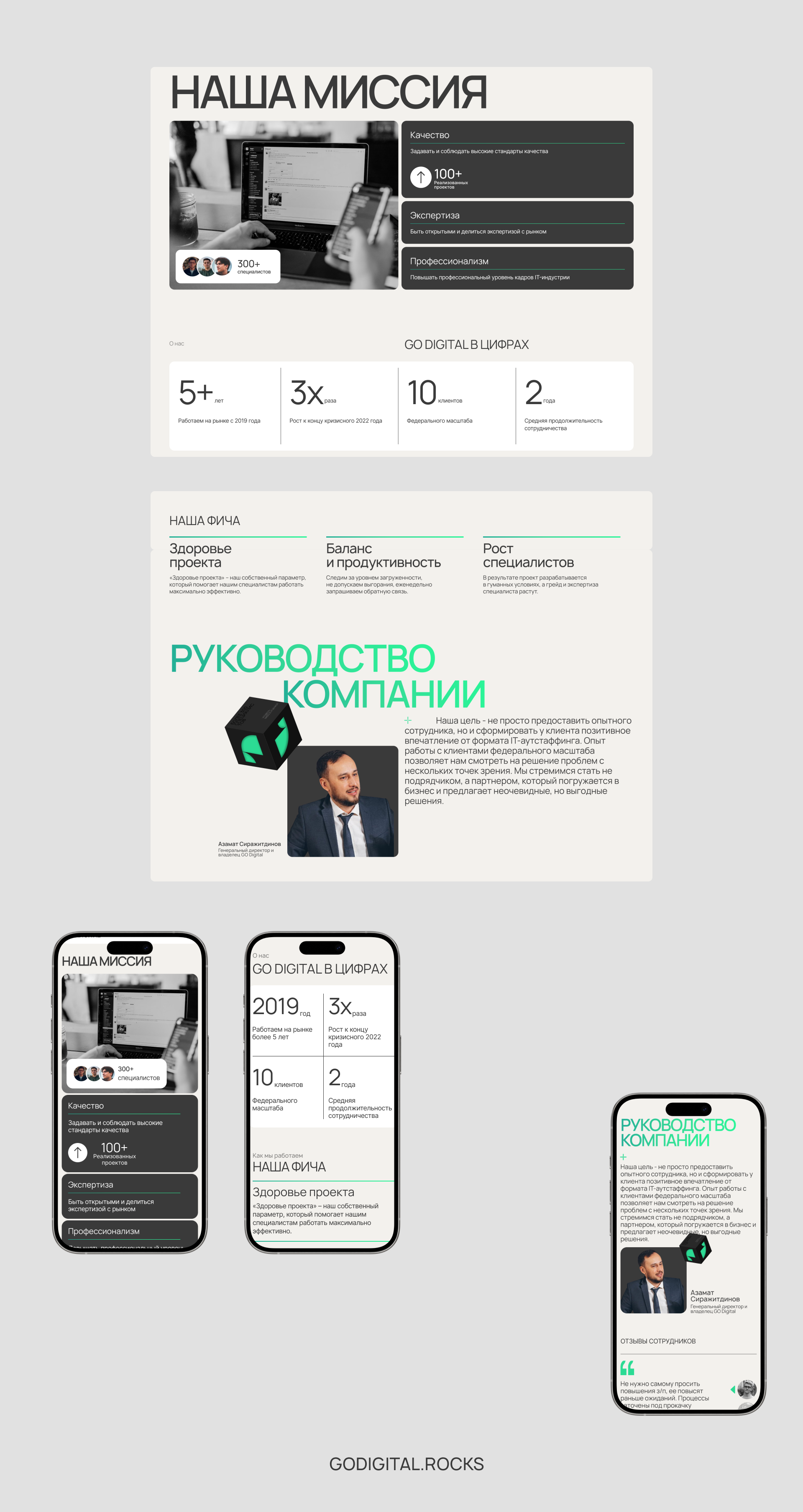 Go Digital | Corporate website — Изображение №17 — Интерфейсы на Dprofile