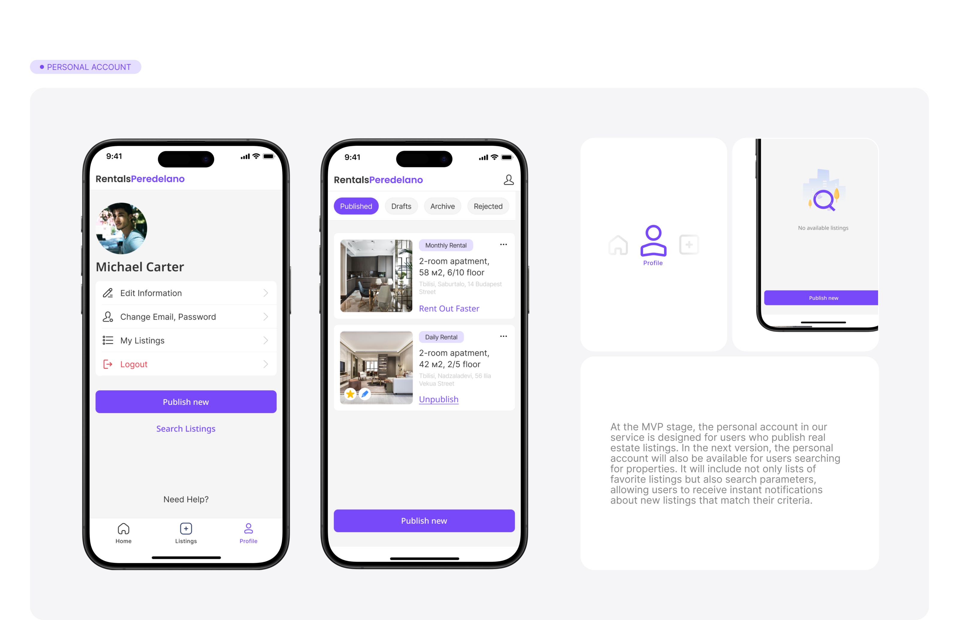 Rentals | Real estate search service — Изображение №15 — Интерфейсы на Dprofile