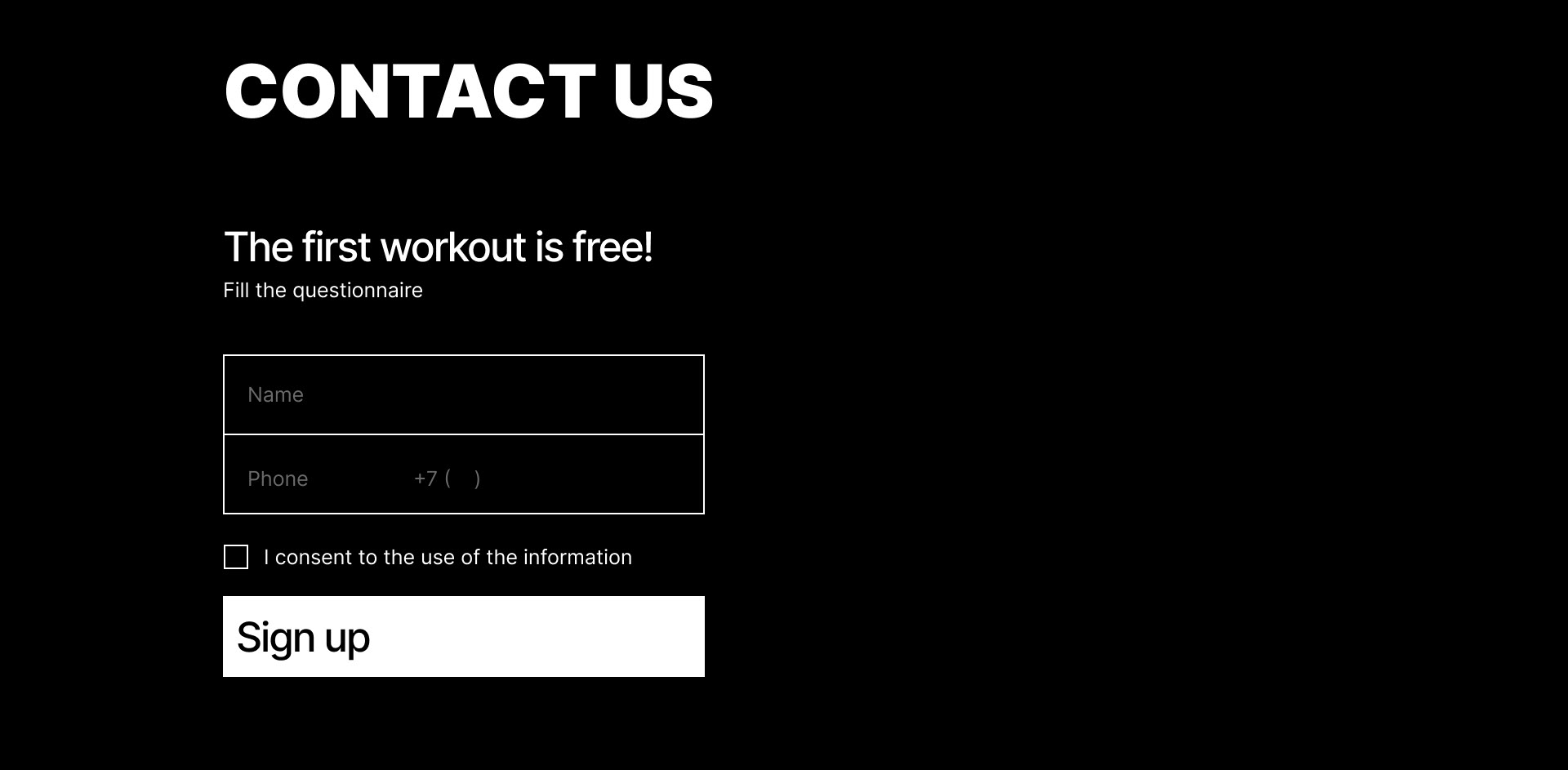 landing page concept. King of ring — Изображение №10 — Интерфейсы на Dprofile