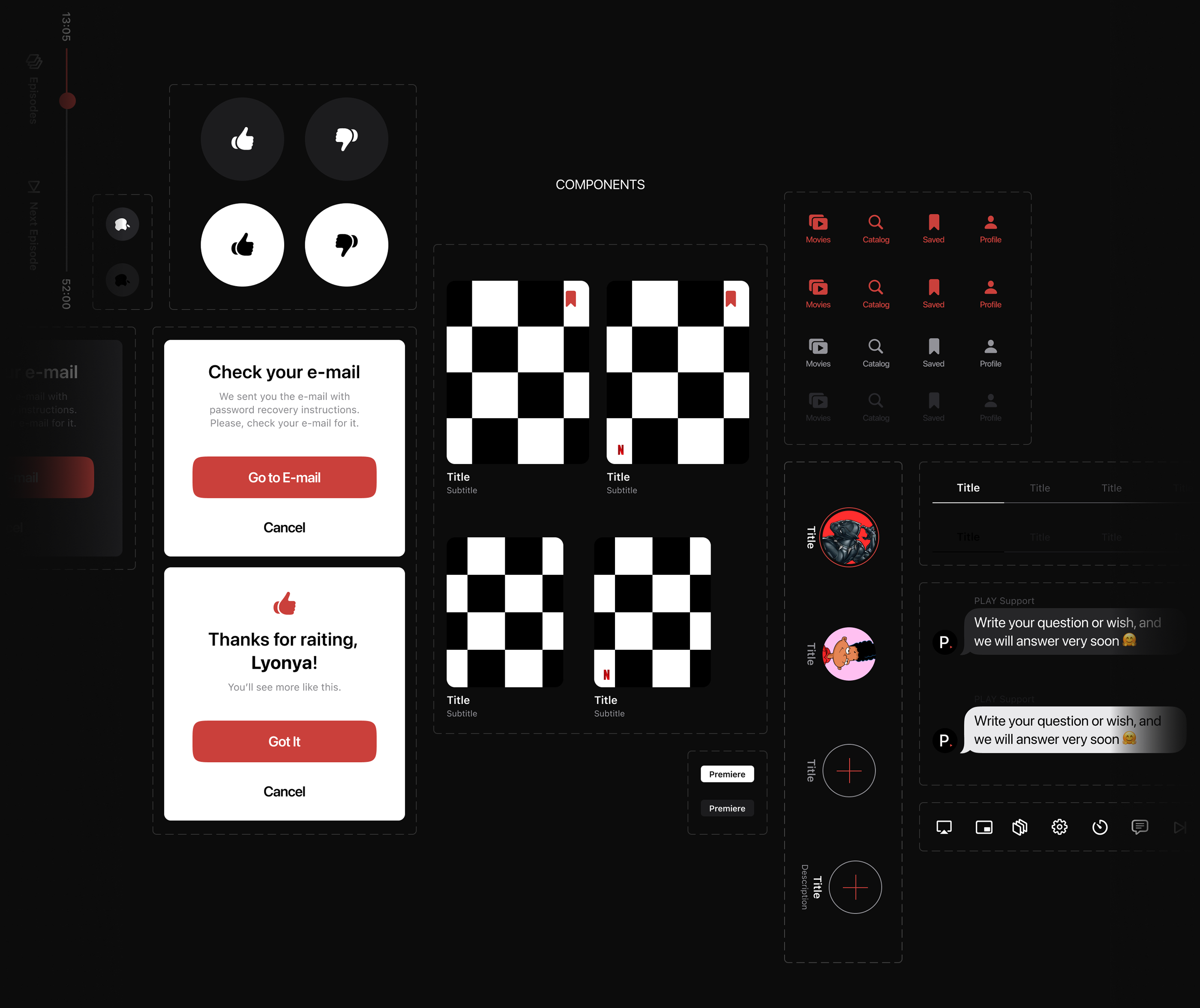 PLAY - Cinema app — Изображение №14 — Интерфейсы, Маркетинг на Dprofile