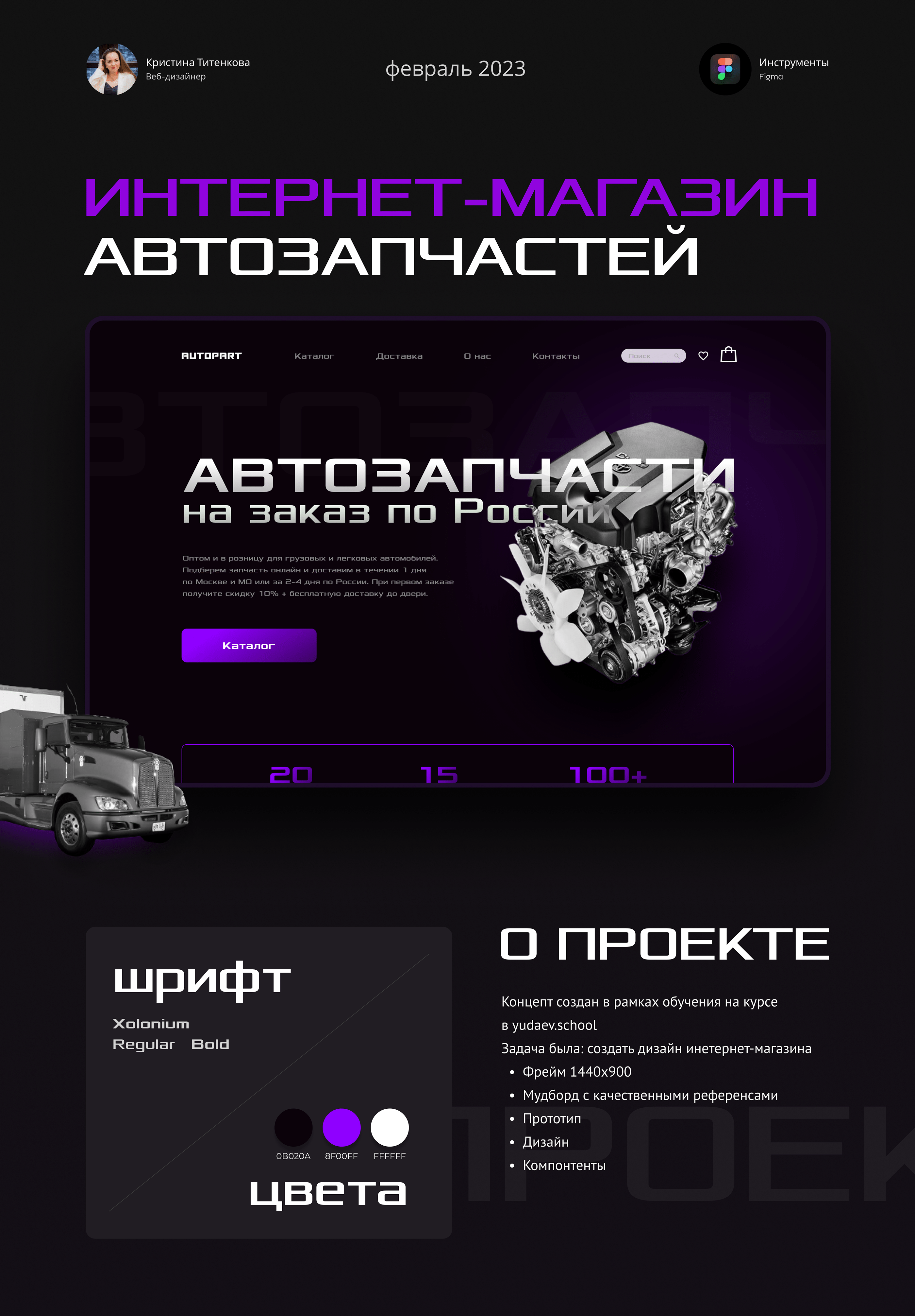 Интернет-магазин Автозапчастей — Изображение №1 — Интерфейсы, Маркетинг на Dprofile