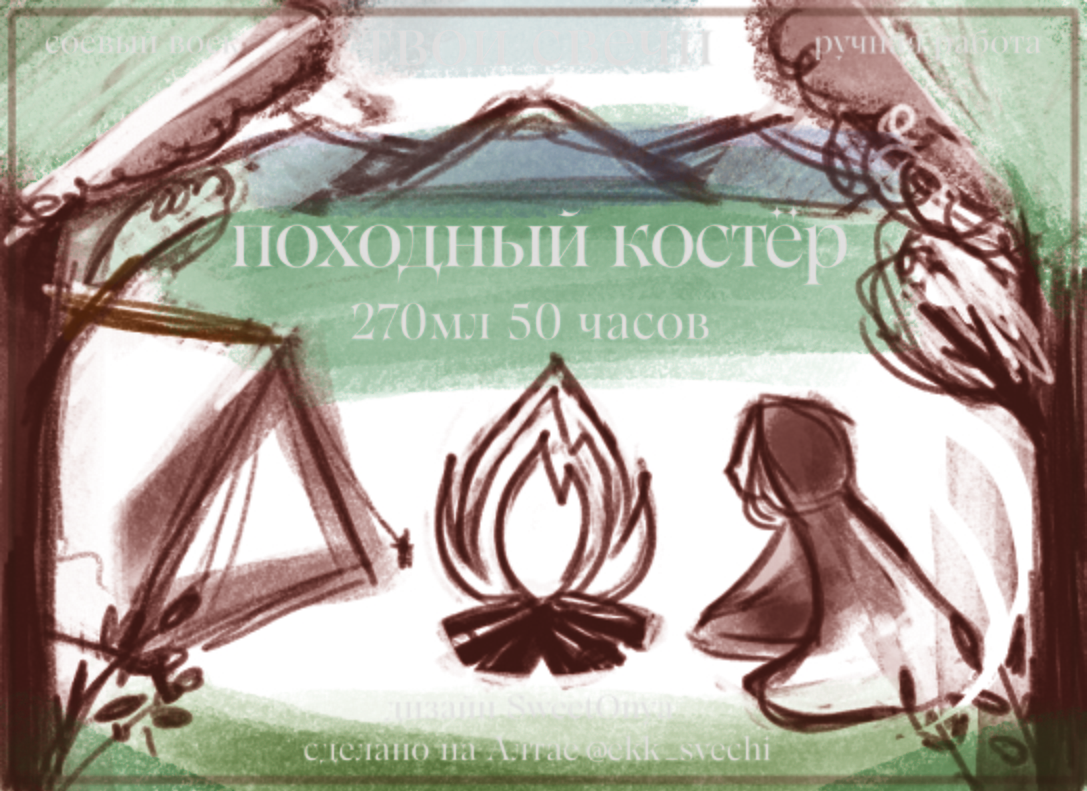 Иллюстрации для этикеток свечей — Изображение №8 — Брендинг, Иллюстрация на Dprofile