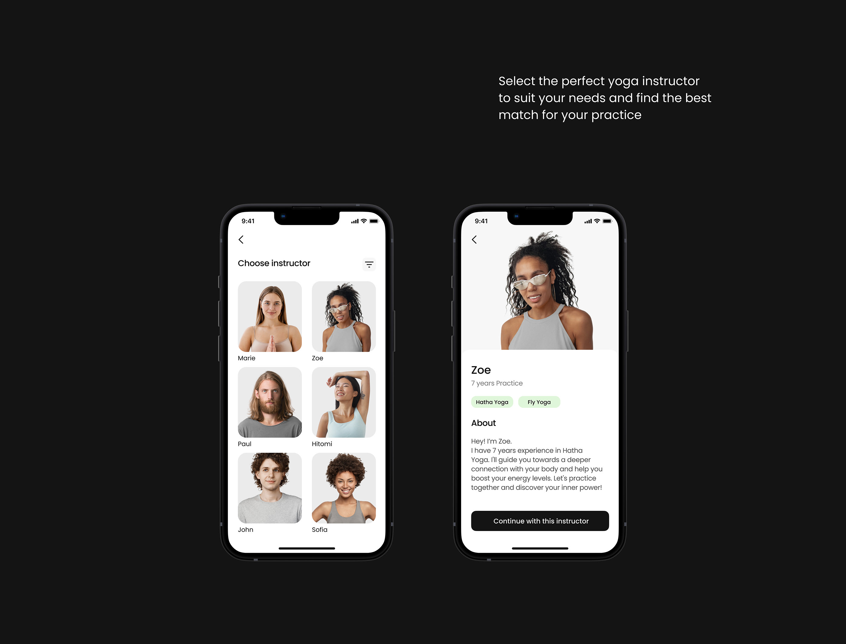 Bless Yoga App — Изображение №9 — Интерфейсы, Брендинг на Dprofile