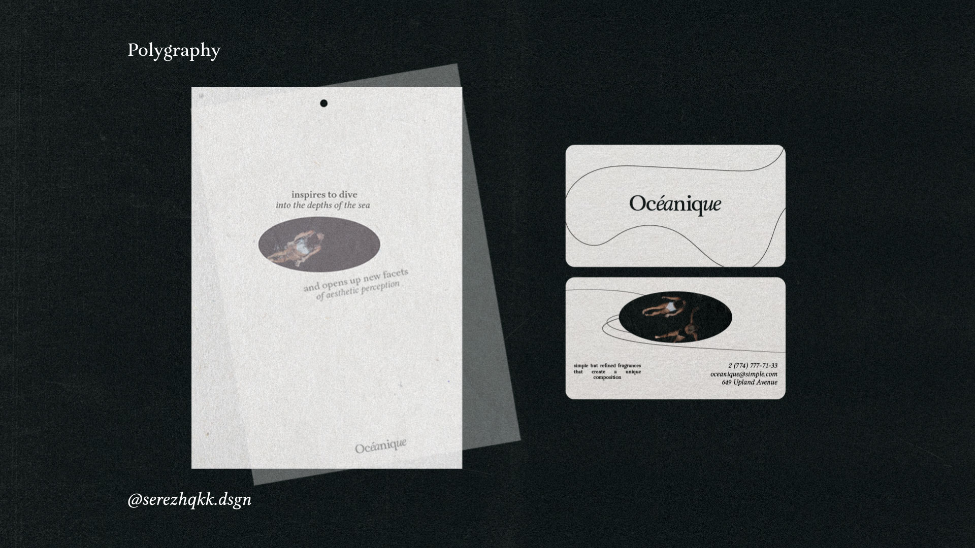 Océanique | Brand Identity | Parfume — Изображение №7 — Брендинг, Графика на Dprofile