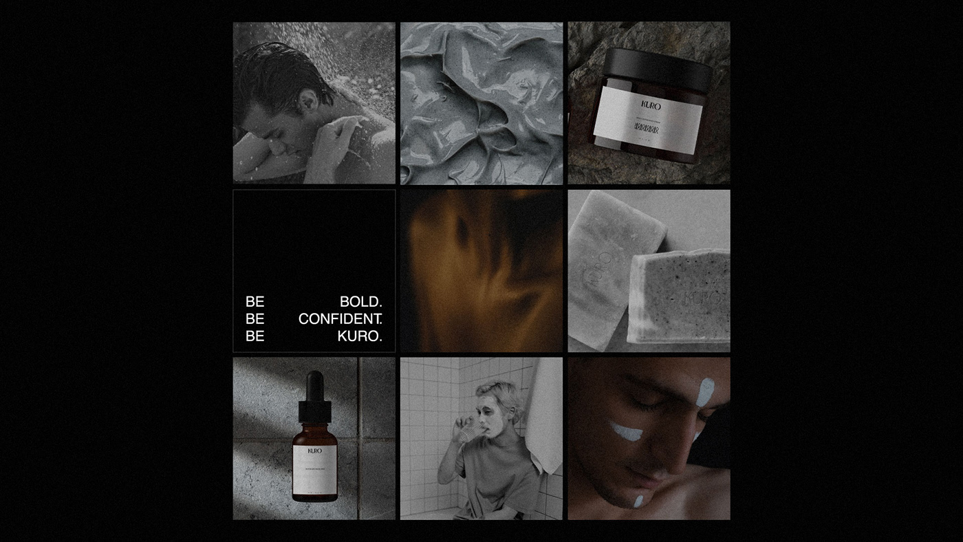 Kuro | Brand Identity | Men Skincare — Изображение №15 — Брендинг, Графика на Dprofile