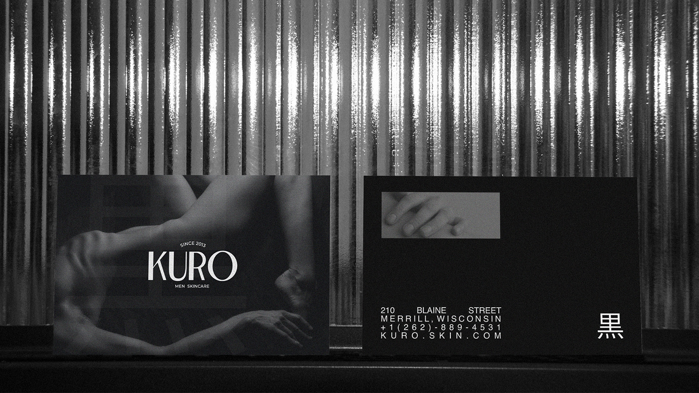Kuro | Brand Identity | Men Skincare — Изображение №11 — Брендинг, Графика на Dprofile