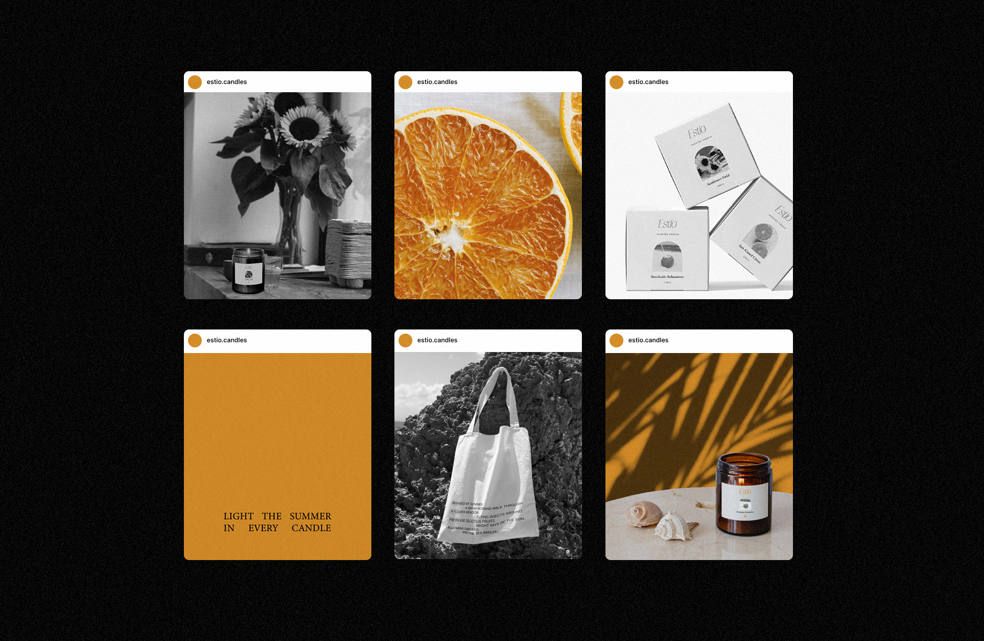 Estio | Brand Identity | Candles — Изображение №15 — Брендинг, Графика на Dprofile