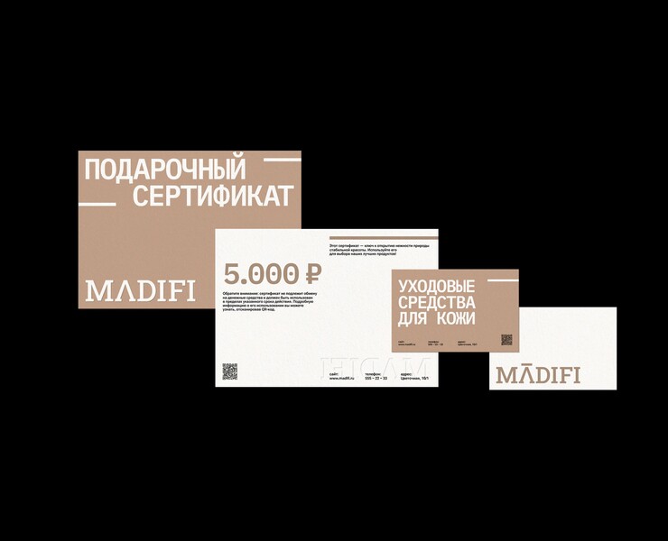 MADIFI — Брендинг на Dprofile