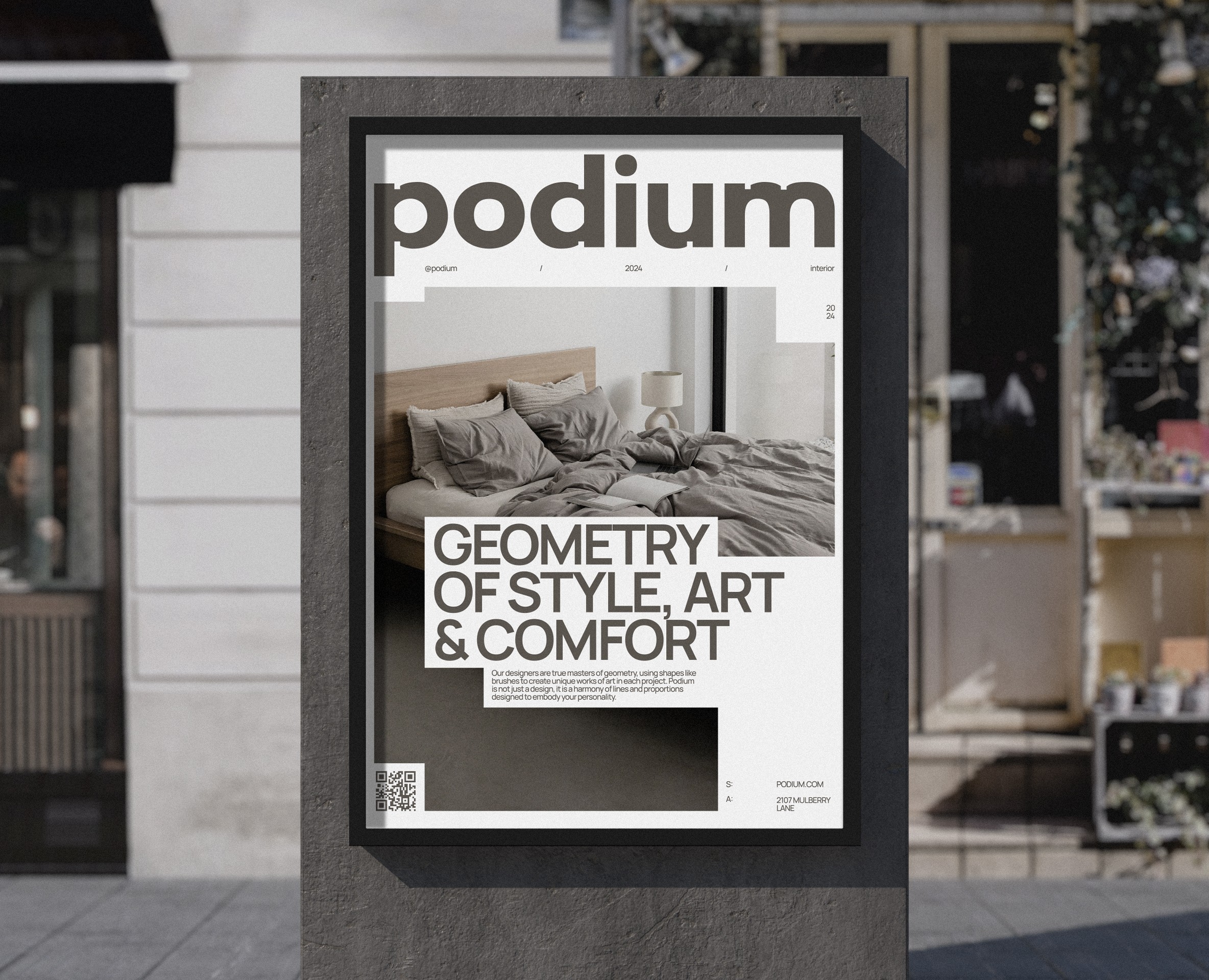 PODIUM — Брендинг, Графика на Dprofile