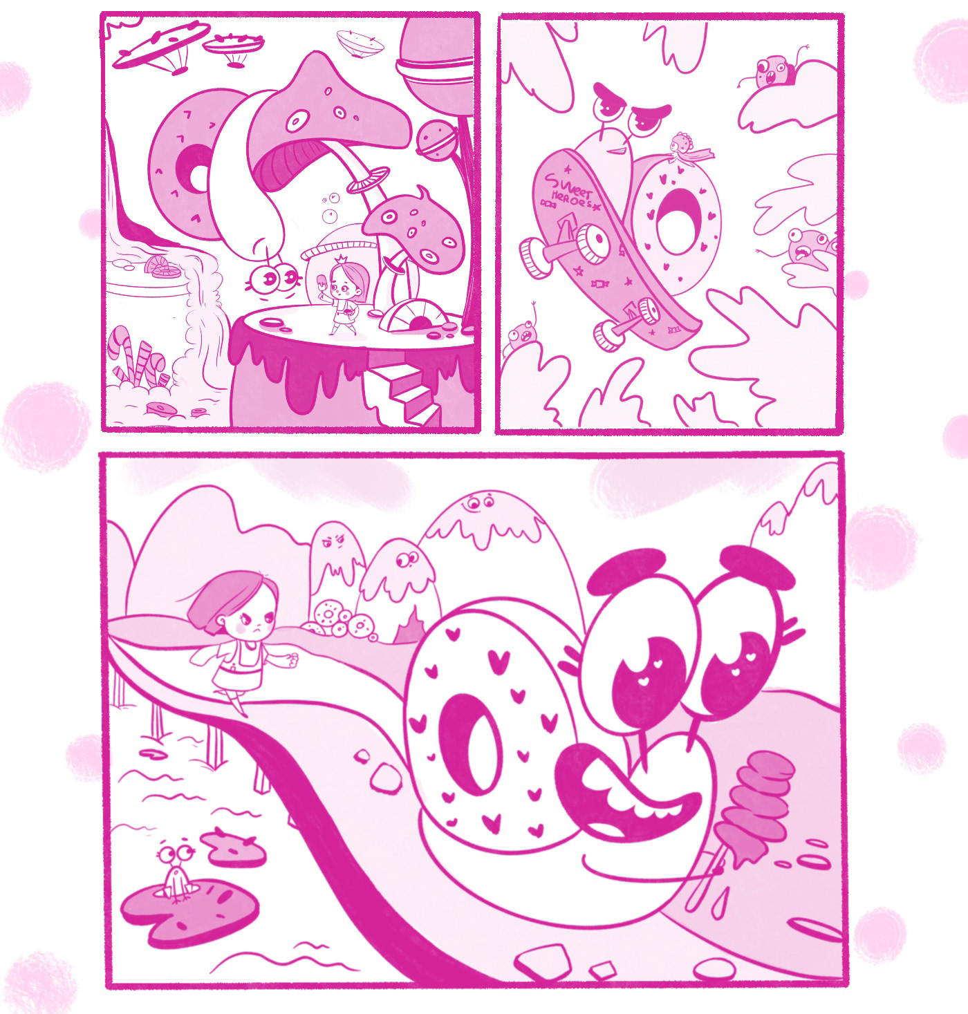Sweet world stories/children's book project — Изображение №8 — Иллюстрация на Dprofile