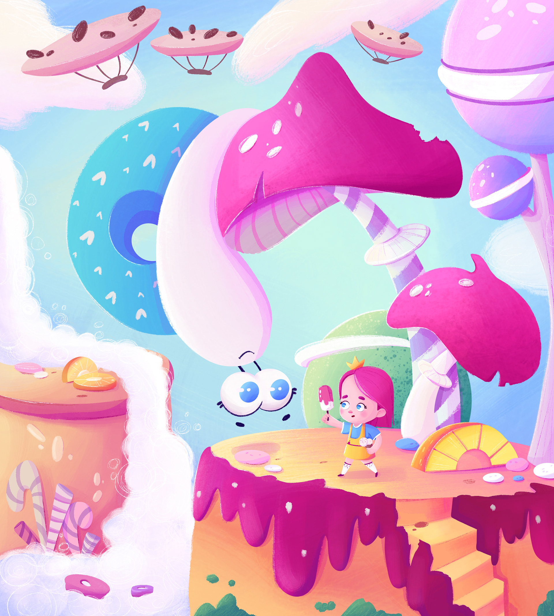 Sweet world stories/children's book project — Изображение №9 — Иллюстрация на Dprofile