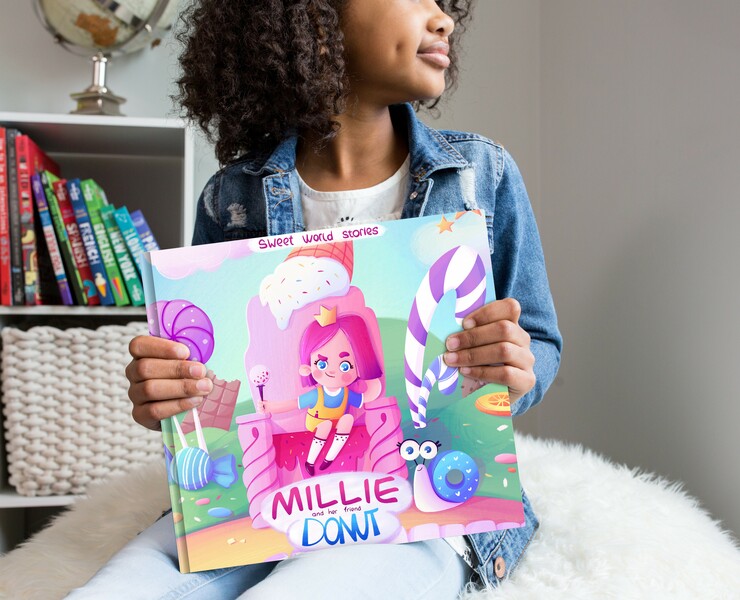 Sweet world stories/children's book project — Иллюстрация на Dprofile