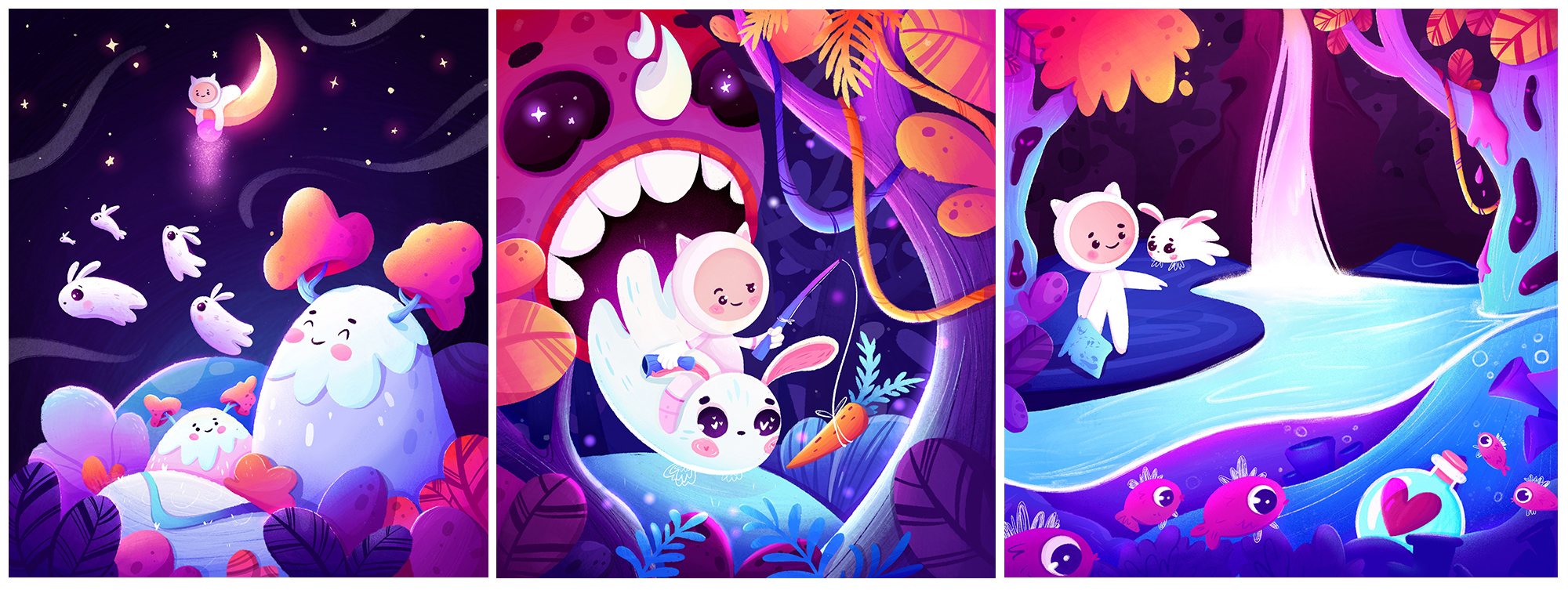 YOUR FOREST DREAM/ art challenge — Изображение №10 — Иллюстрация, Анимация на Dprofile