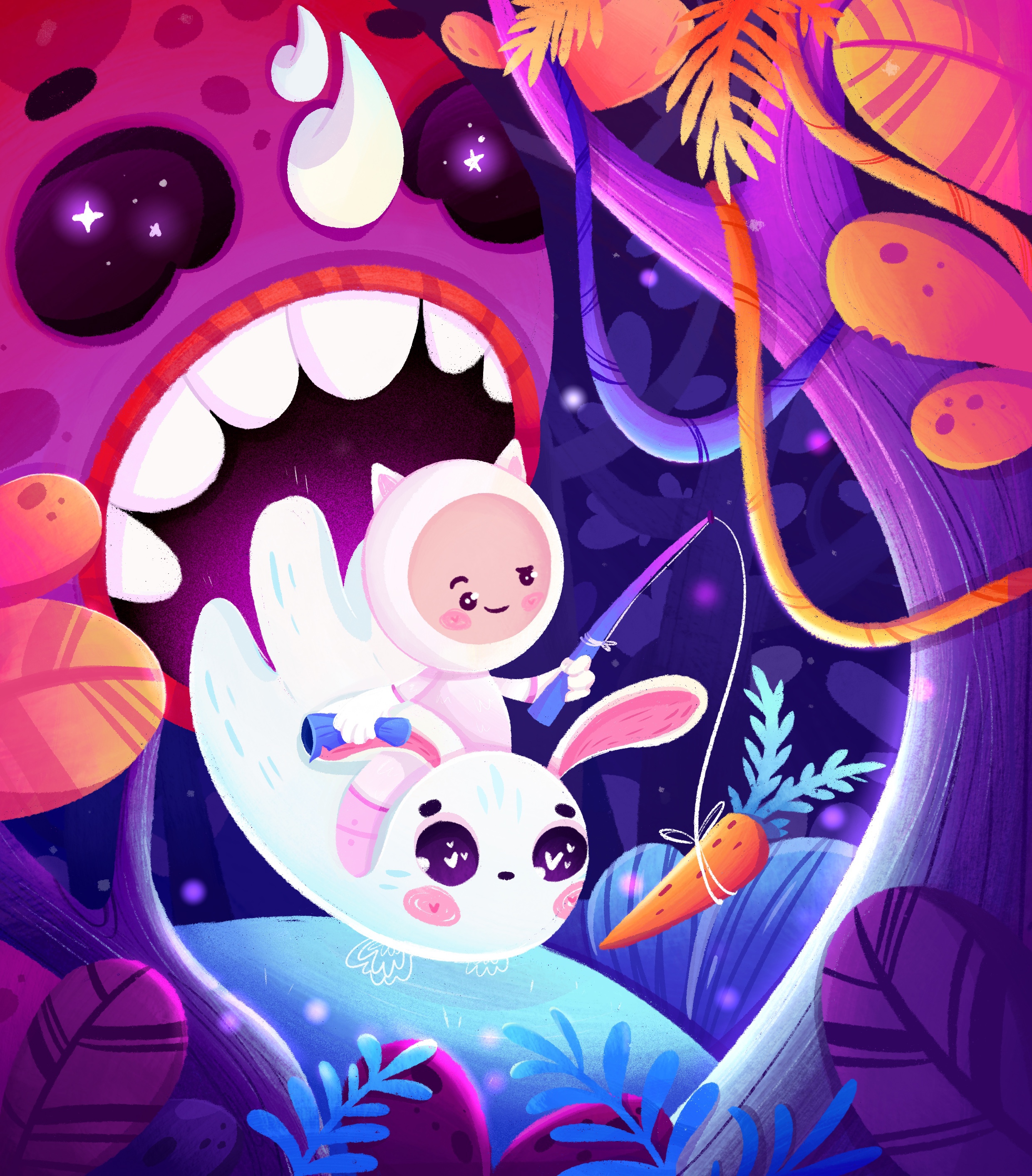 YOUR FOREST DREAM/ art challenge — Изображение №5 — Иллюстрация, Анимация на Dprofile