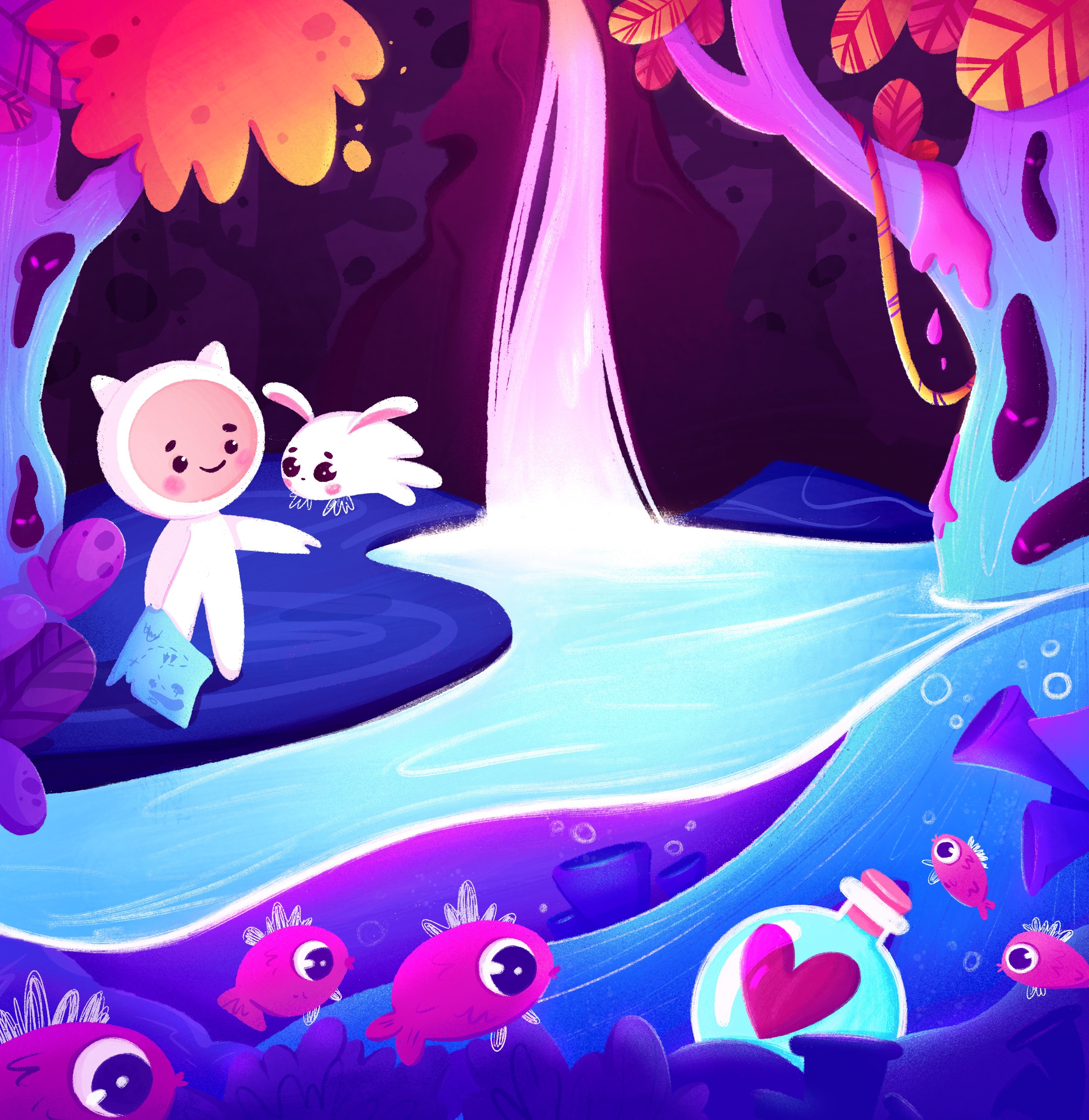 YOUR FOREST DREAM/ art challenge — Изображение №8 — Иллюстрация, Анимация на Dprofile