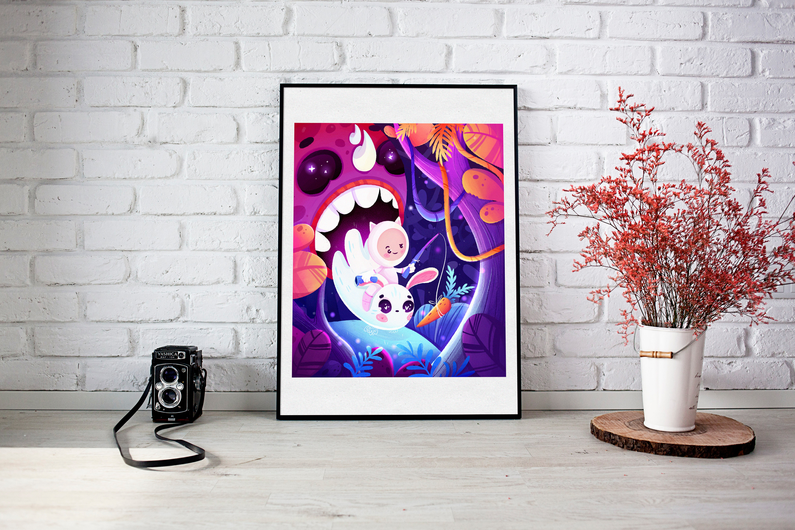 YOUR FOREST DREAM/ art challenge — Изображение №7 — Иллюстрация, Анимация на Dprofile