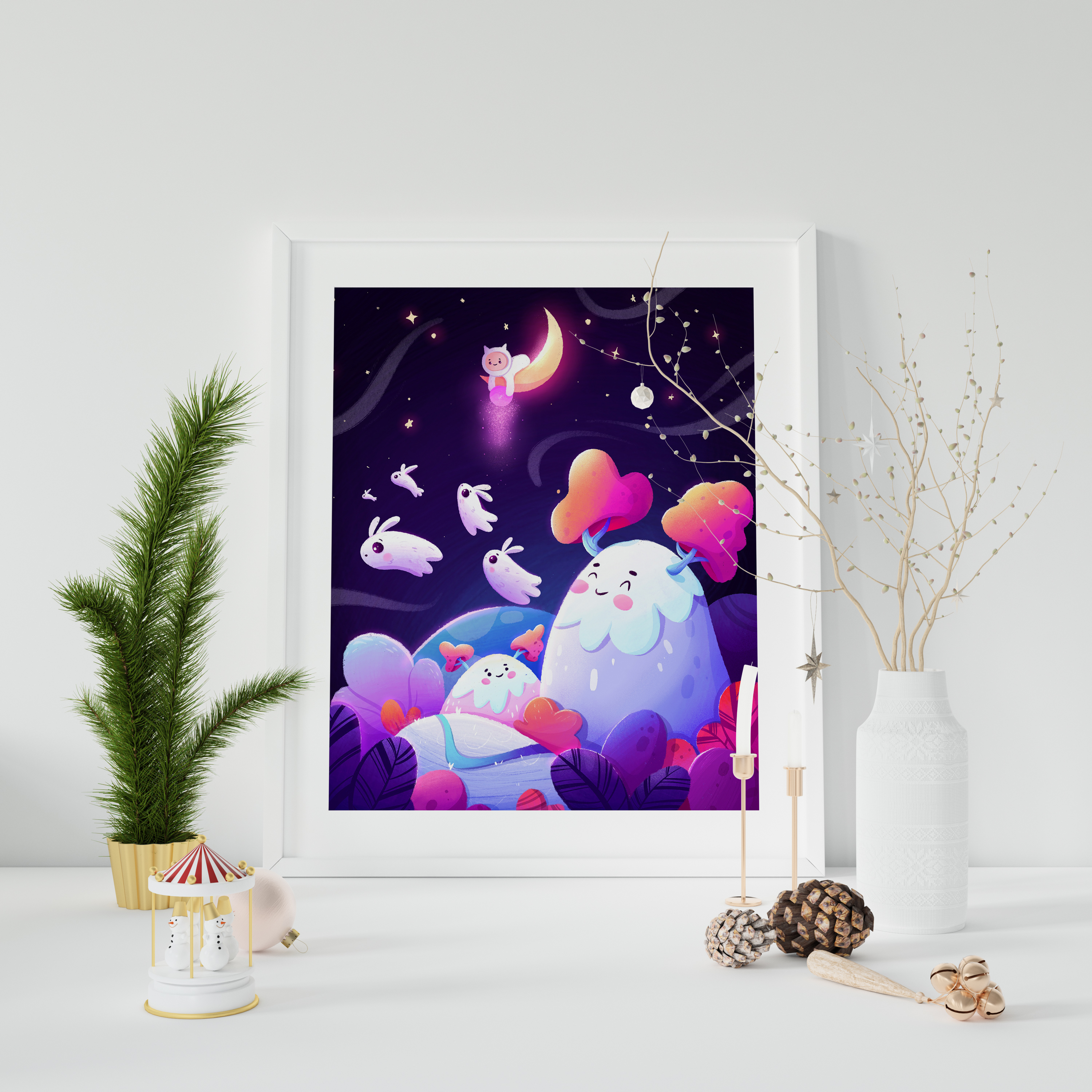 YOUR FOREST DREAM/ art challenge — Изображение №6 — Иллюстрация, Анимация на Dprofile