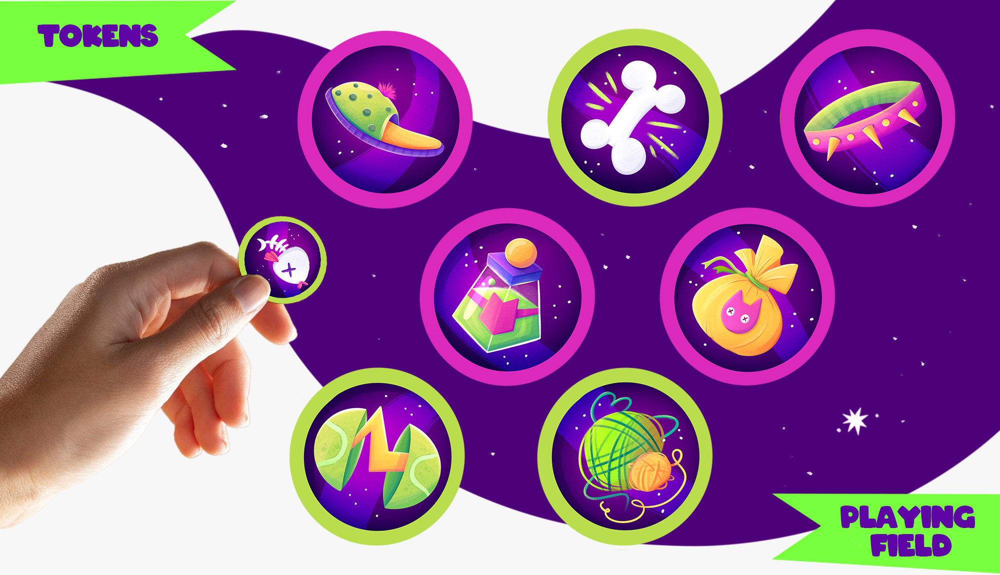 CHILDREN'S BOARD GAME/ДЕТСКАЯ НАСТОЛЬНАЯ ИГРА — Изображение №6 — Брендинг, Иллюстрация на Dprofile
