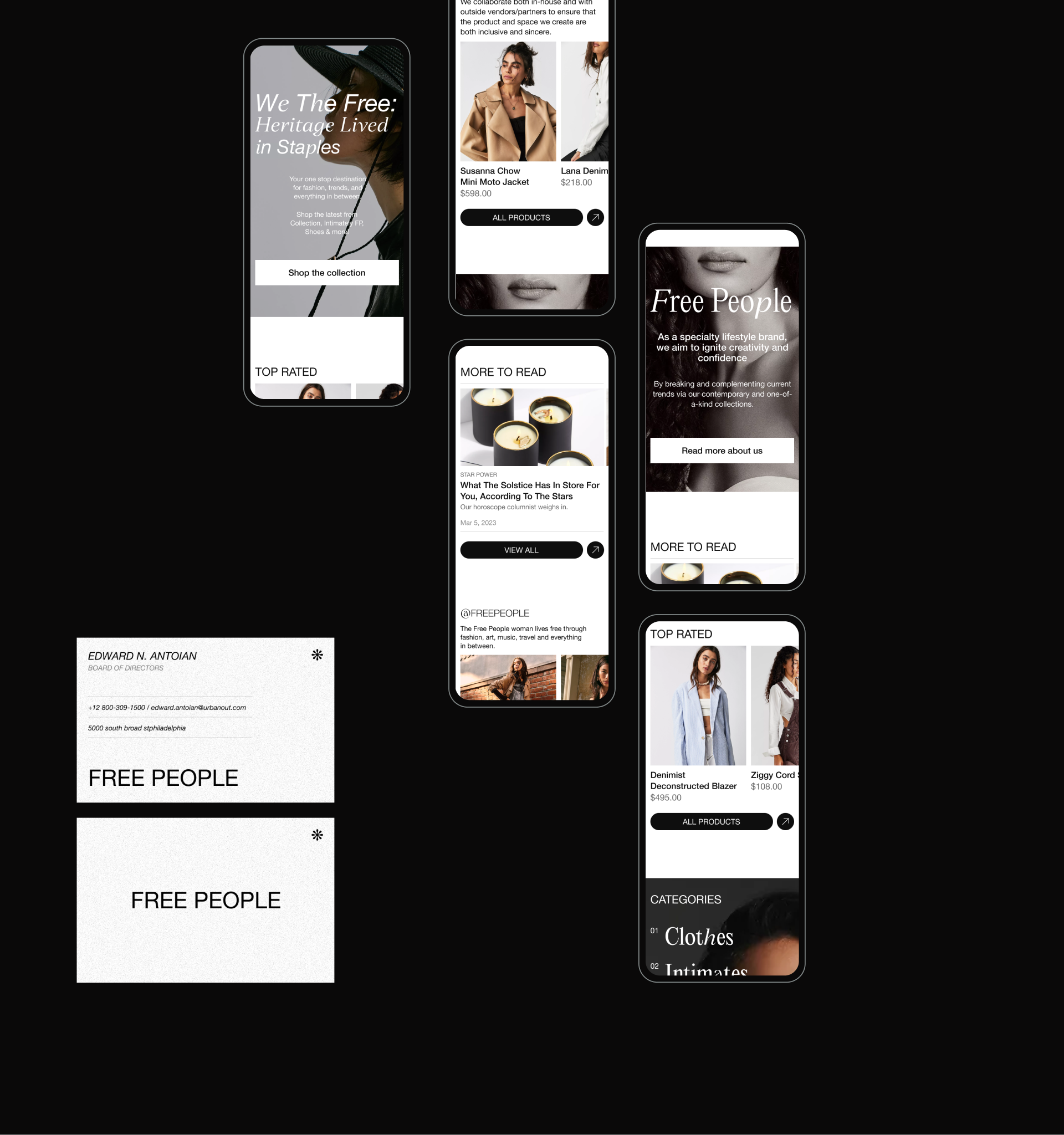 FREE PEOPLE | concept e-commerce redesign — Изображение №4 — Интерфейсы на Dprofile