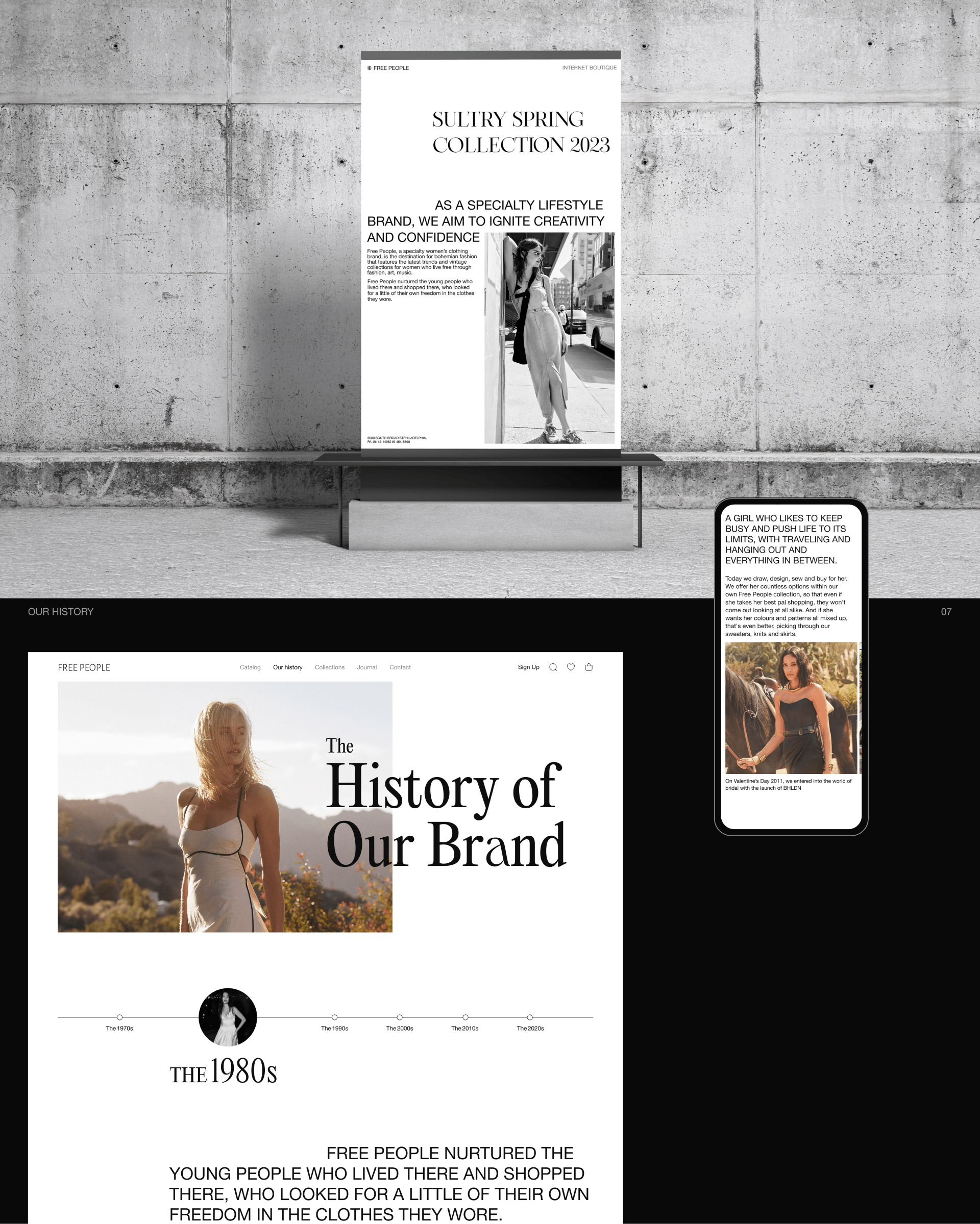 FREE PEOPLE | concept e-commerce redesign — Изображение №13 — Интерфейсы на Dprofile