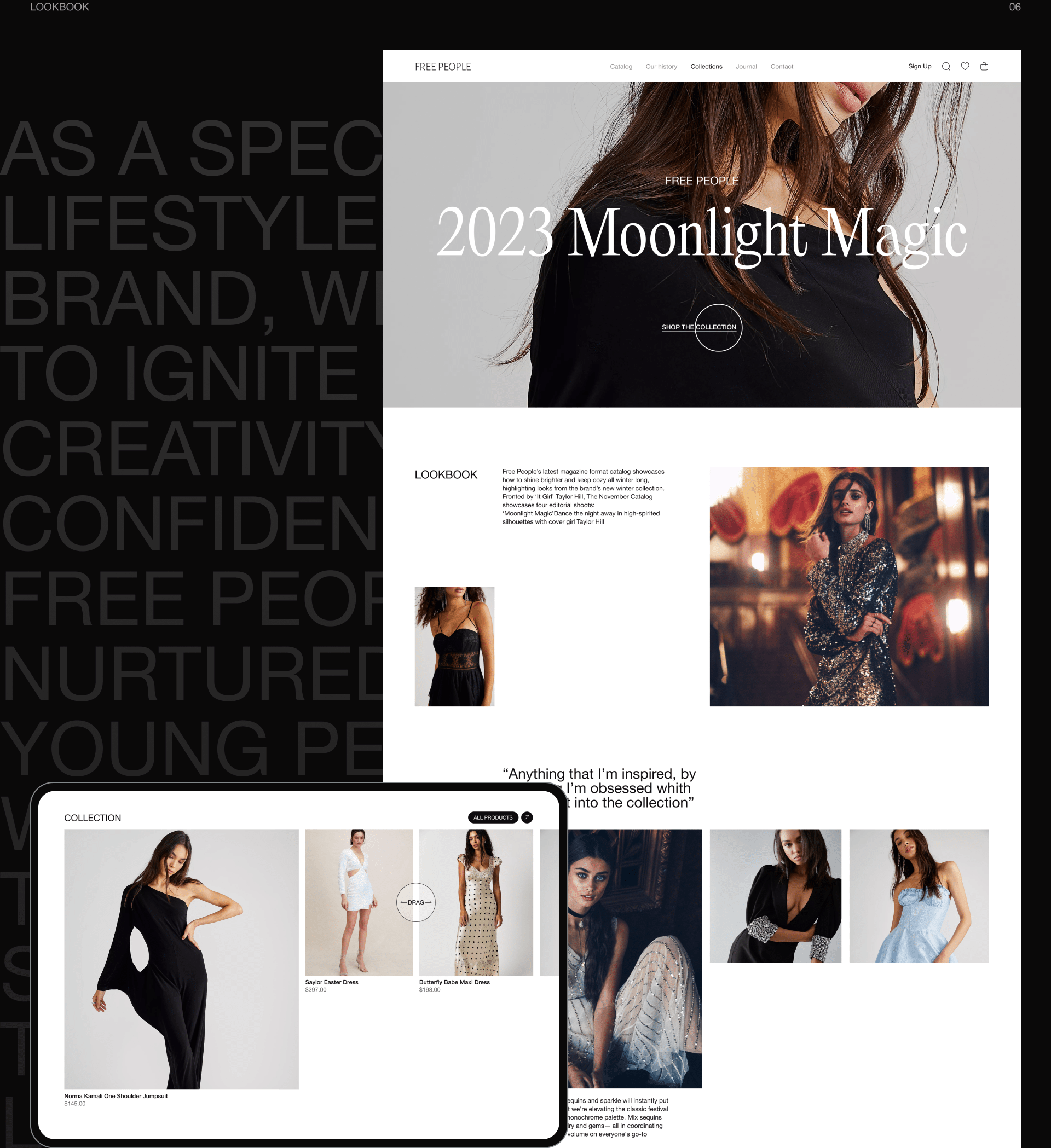 FREE PEOPLE | concept e-commerce redesign — Изображение №11 — Интерфейсы на Dprofile