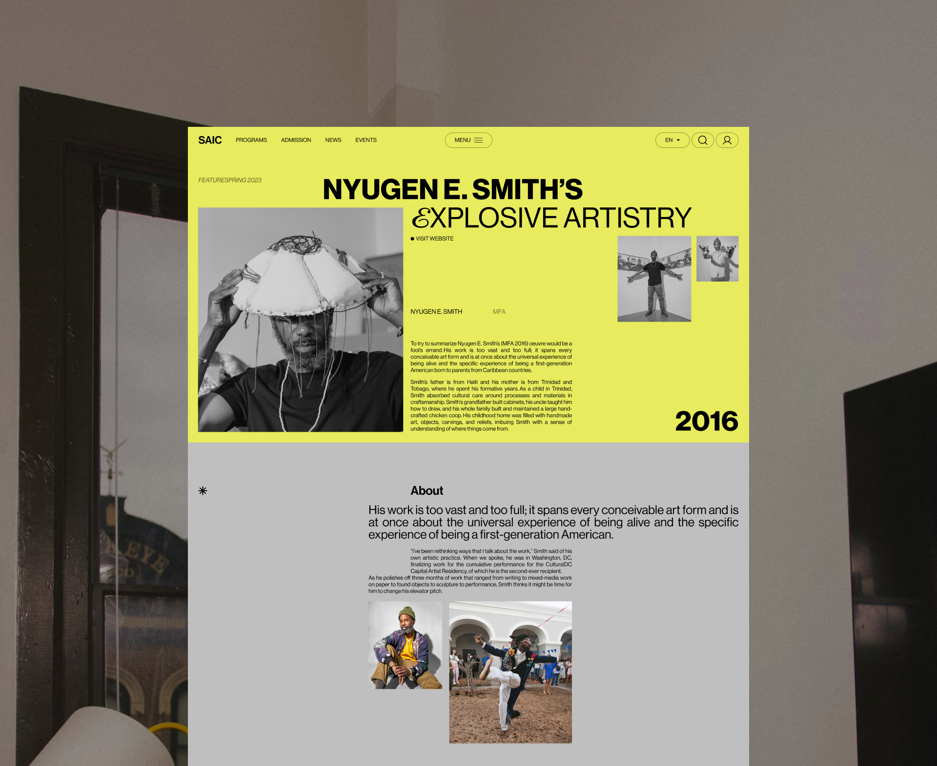 SAIC redesign — Изображение №10 — Интерфейсы на Dprofile