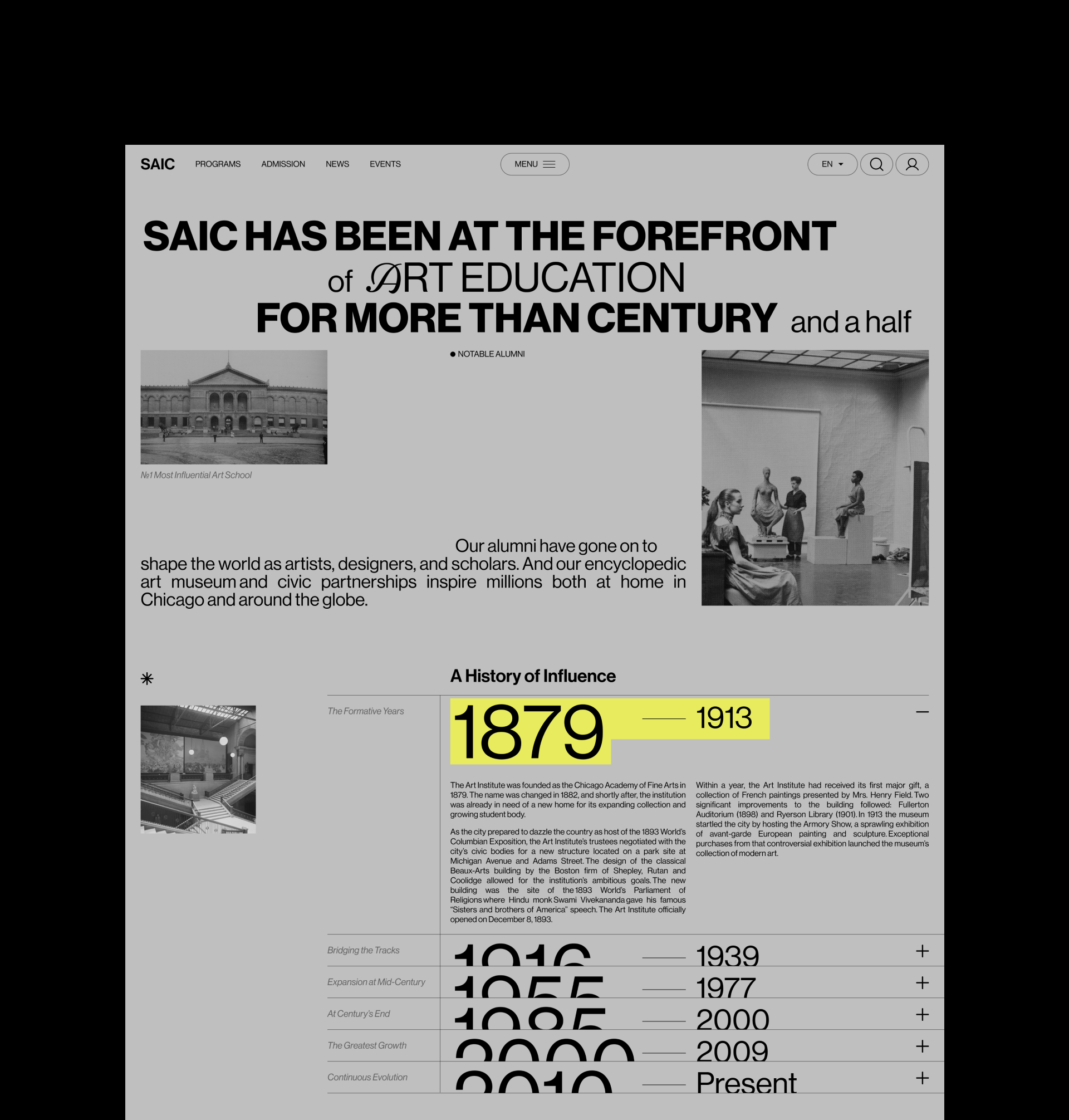 SAIC redesign — Изображение №16 — Интерфейсы на Dprofile