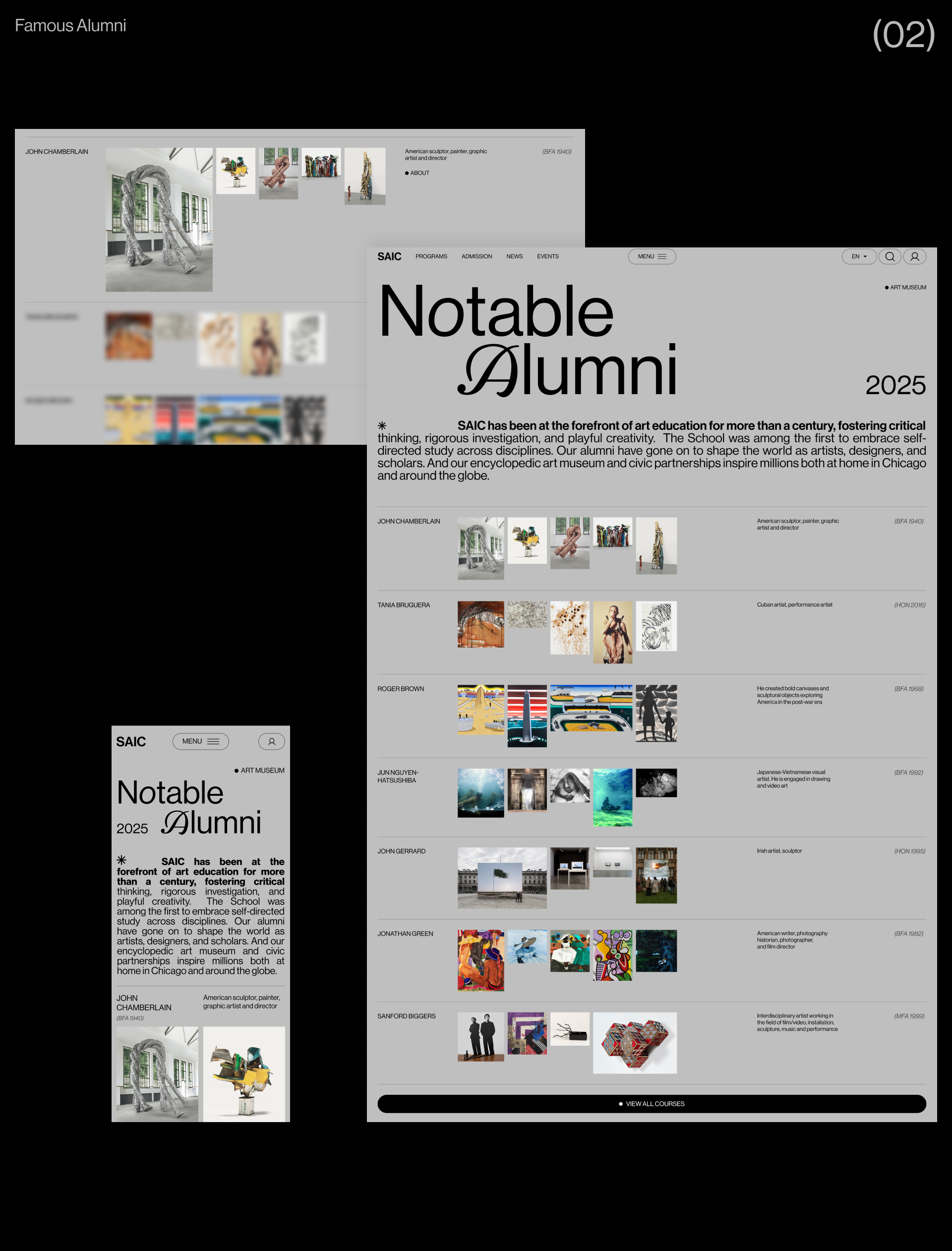 SAIC redesign — Изображение №9 — Интерфейсы на Dprofile