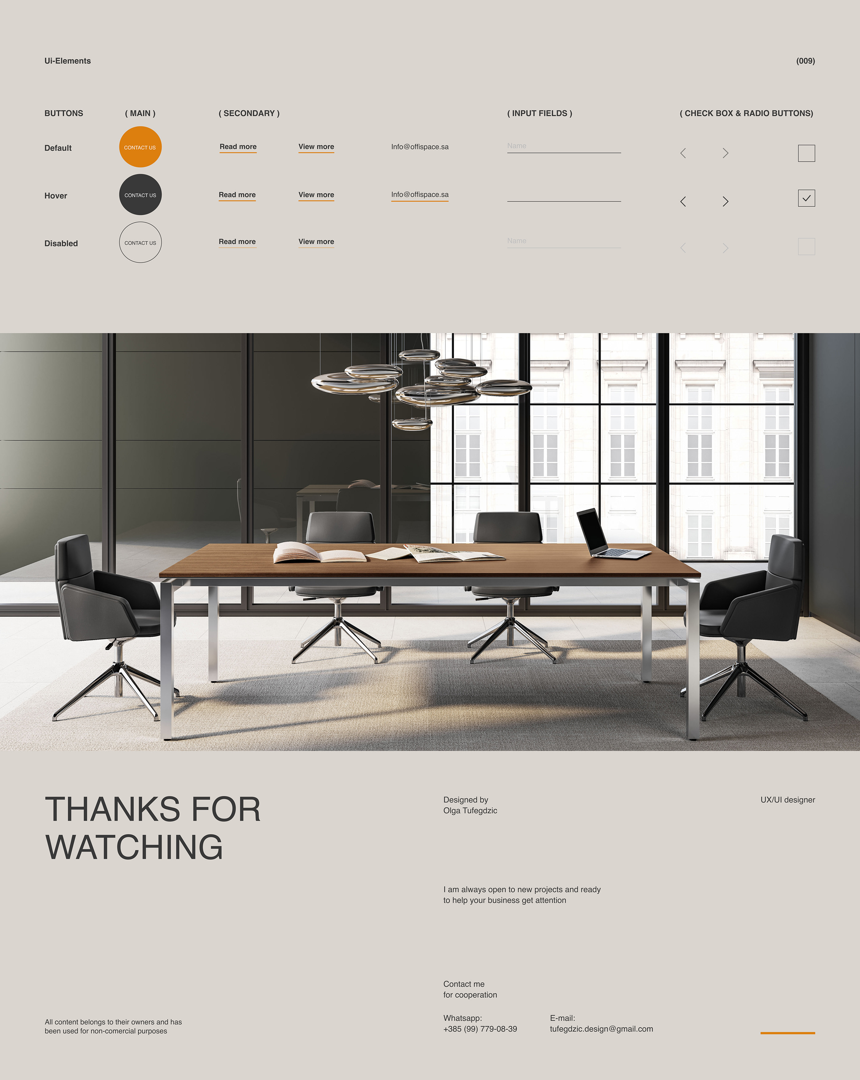Interior design website for Office Furniture company — Изображение №9 — Интерфейсы, Брендинг на Dprofile
