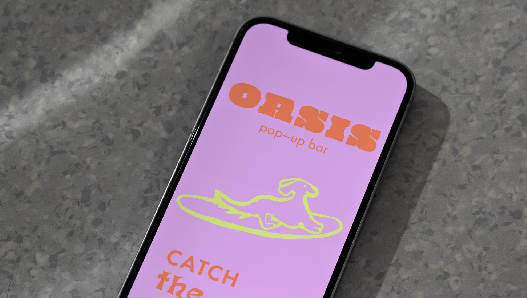 OASIS POP–UP BAR Identity — Изображение №1 — Брендинг, Иллюстрация на Dprofile