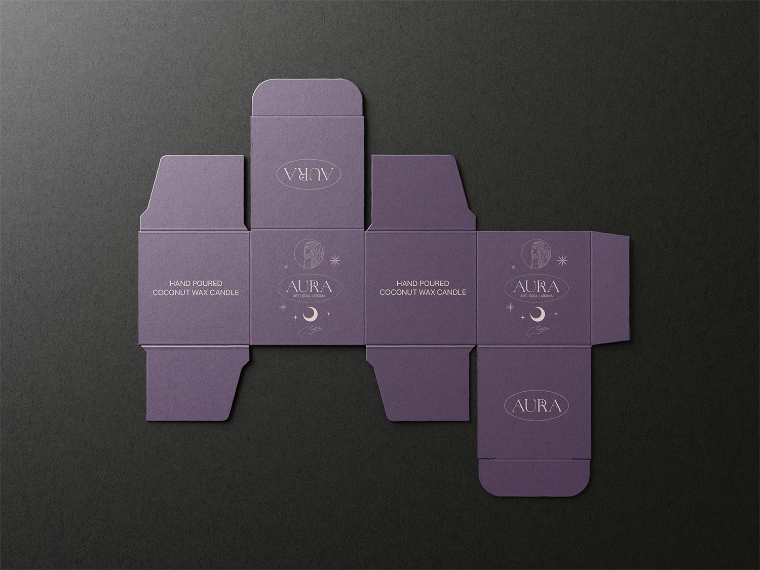 AURA — visual identity | packaging — Изображение №4 — Брендинг на Dprofile