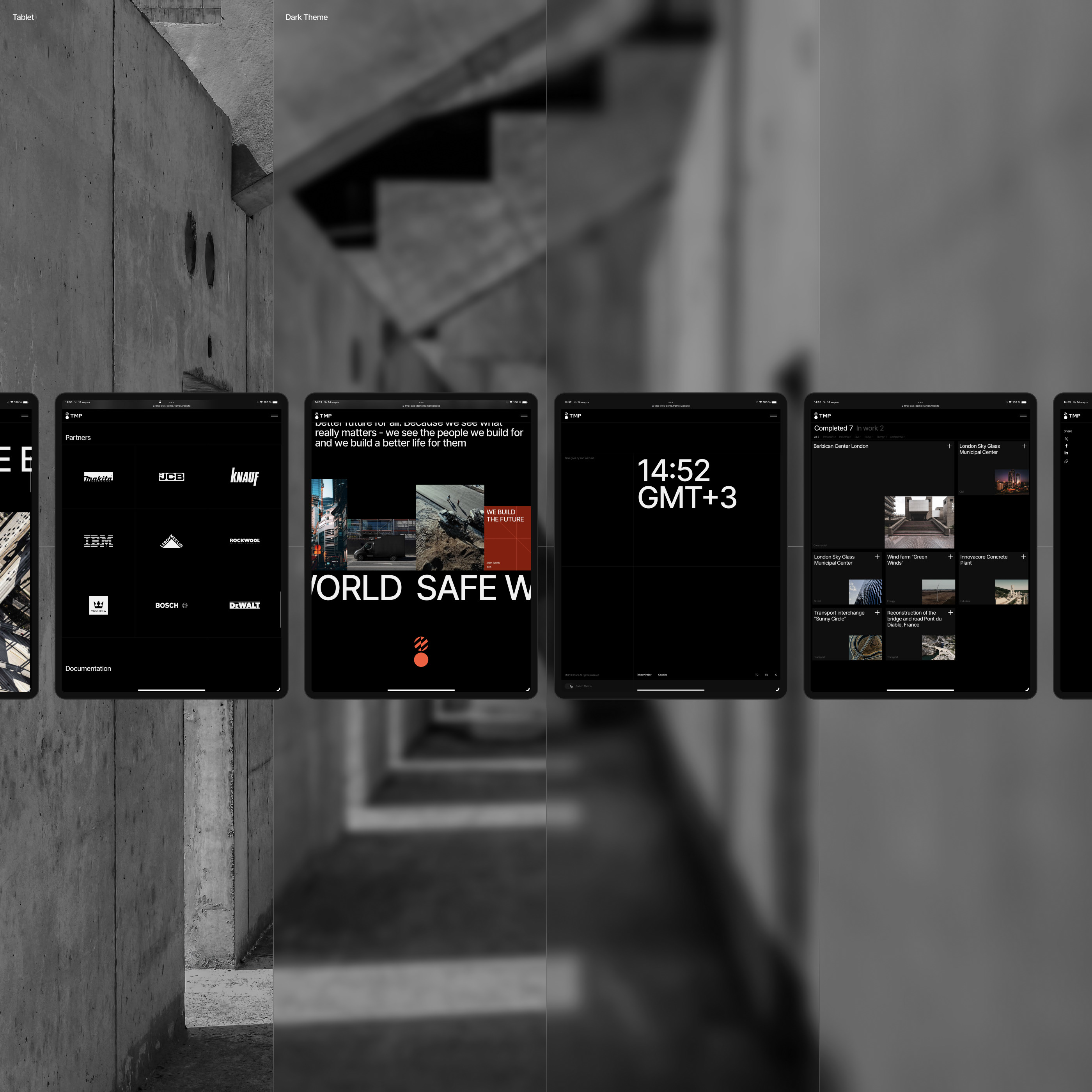 TMP — Company Website (Framer Template) — Изображение №9 — Интерфейсы, Брендинг на Dprofile