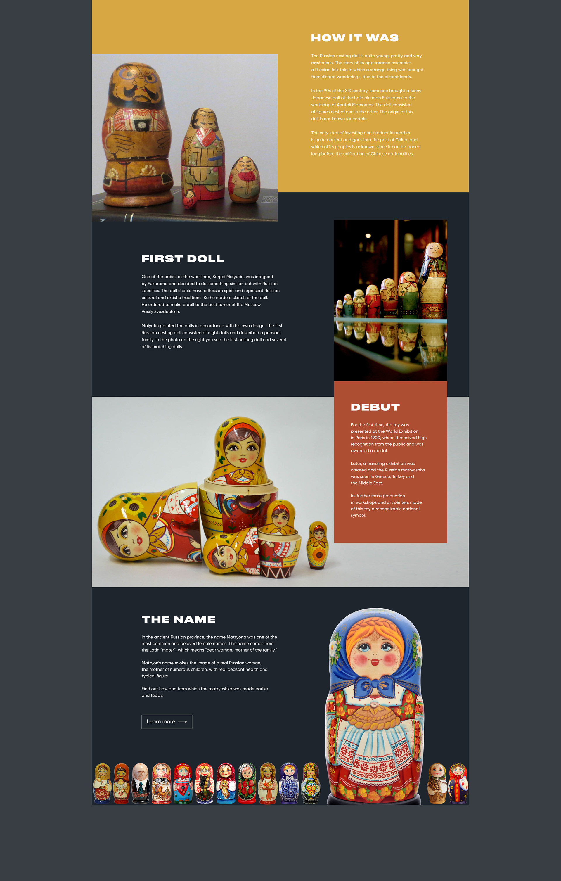RUSSIAN TOY UI/UX — Изображение №10 — Интерфейсы на Dprofile