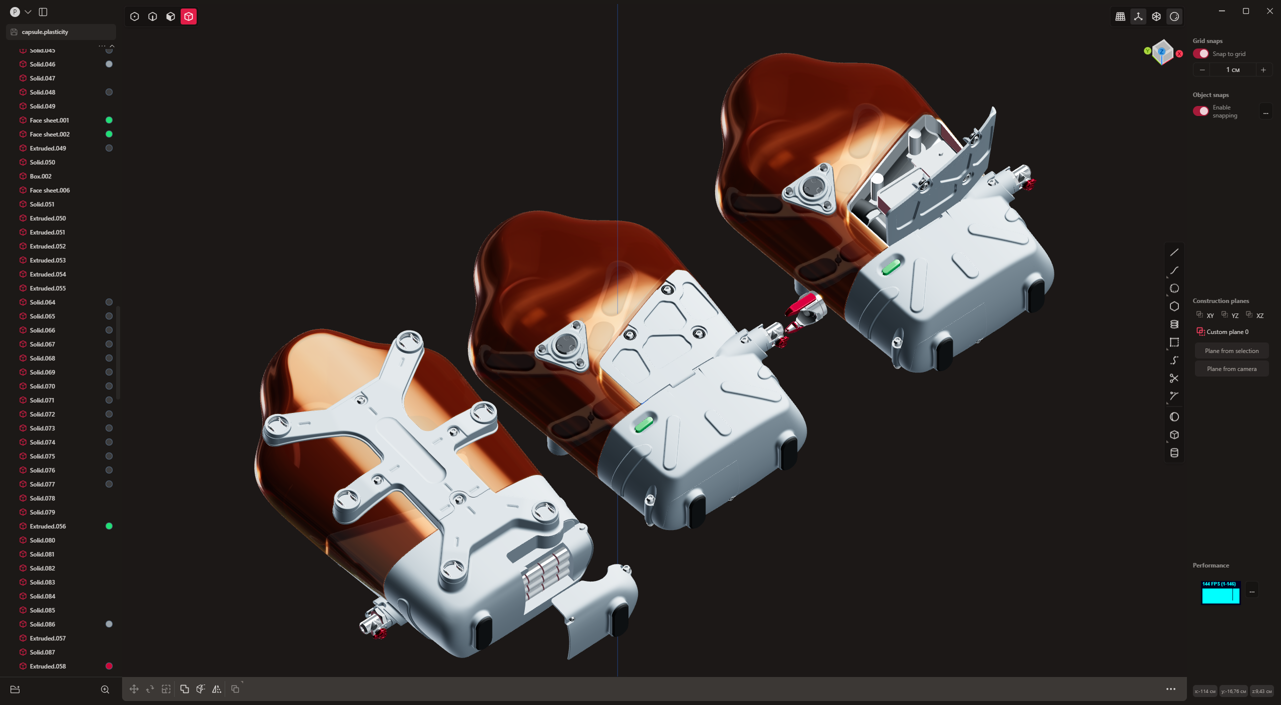 BB capsule prototype // 3D Concept Art — Изображение №13 — Иллюстрация, 3D на Dprofile