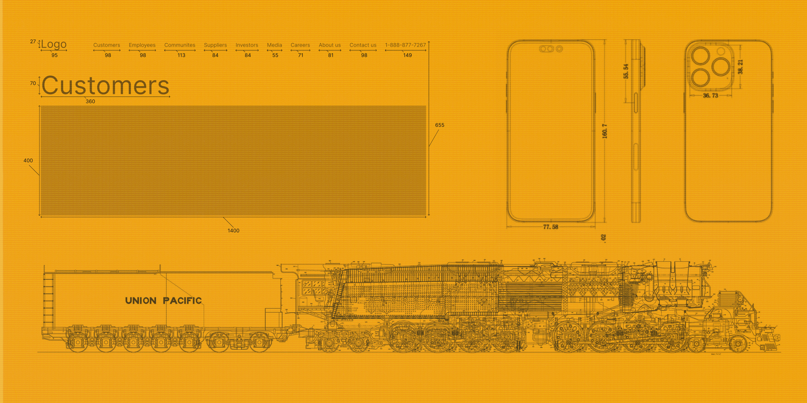 Union Pacific | Corporate website redesign — Изображение №3 — Интерфейсы на Dprofile