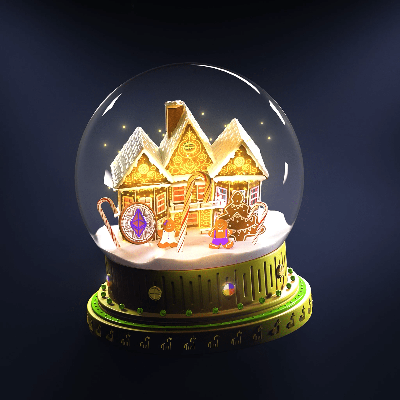 Happy New Year 2023 NFT Collection — Изображение №7 — 3D, Анимация на Dprofile