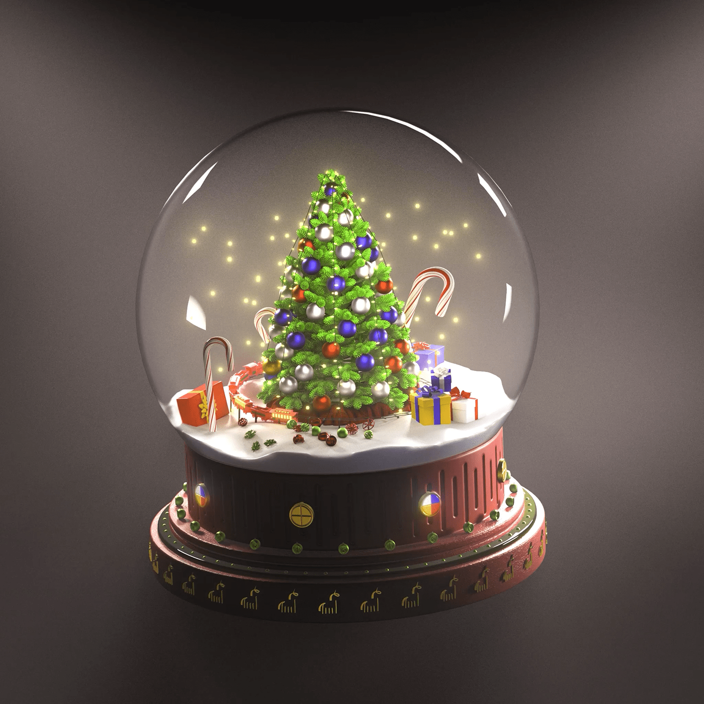 Happy New Year 2023 NFT Collection — Изображение №3 — 3D, Анимация на Dprofile