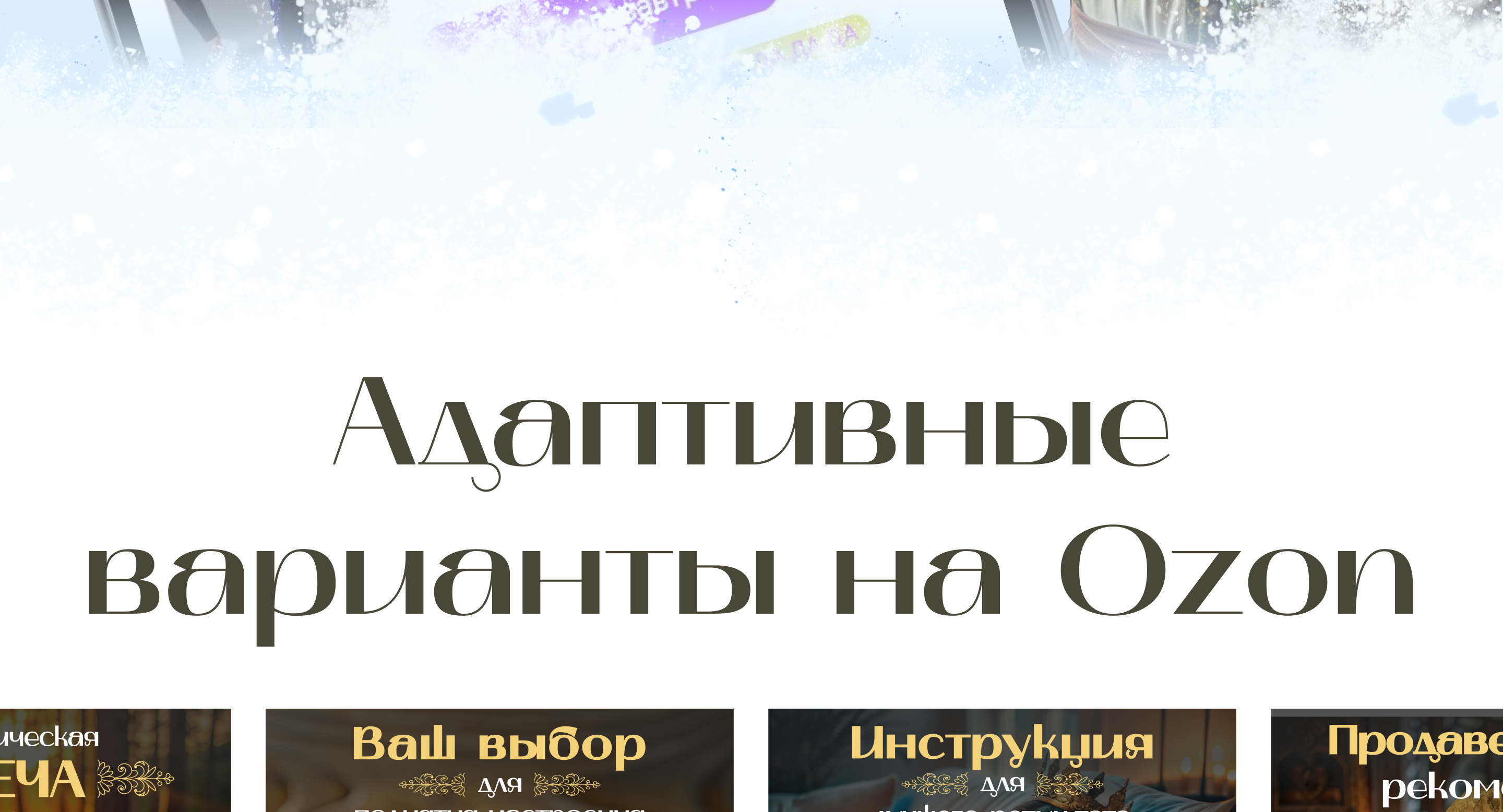 Карточки товаров для маркетплейсов. Конкурс «Лукоморье». — Изображение №18 — Брендинг, Маркетинг на Dprofile