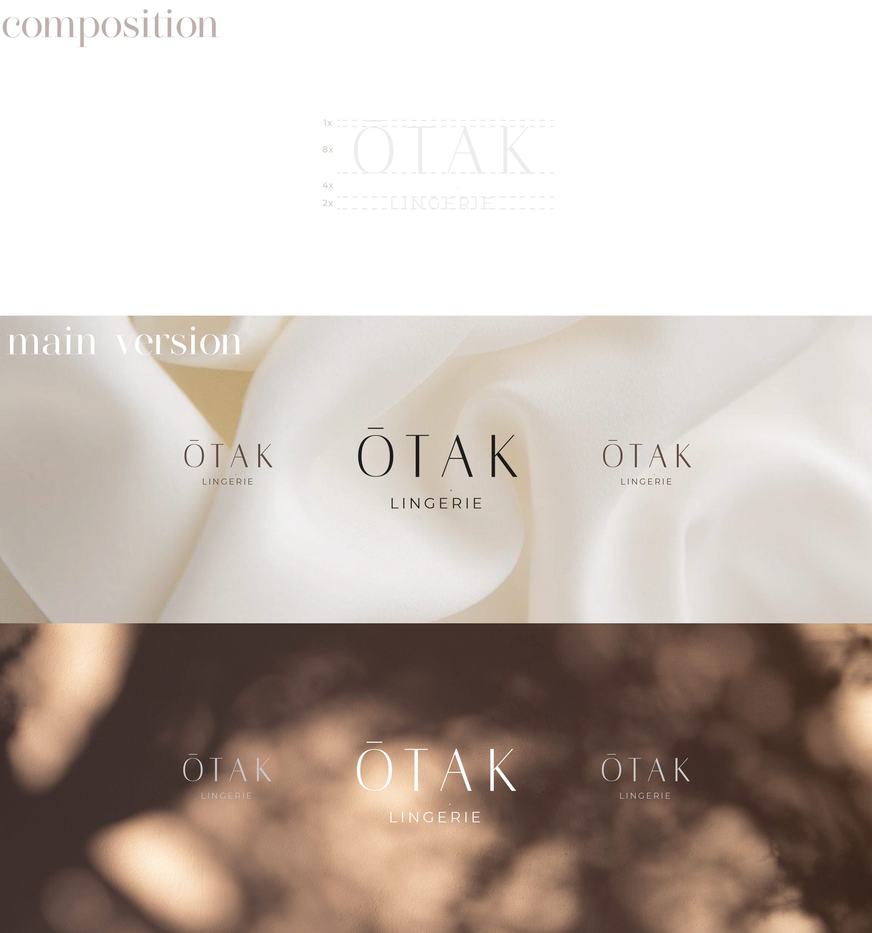 Logo OTAK lingerie — Изображение №2 — Брендинг на Dprofile