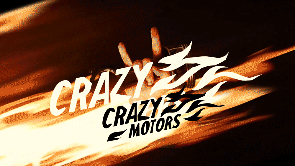 Логотип Crazy Motors — Изображение №2 — Графика, Анимация на Dprofile