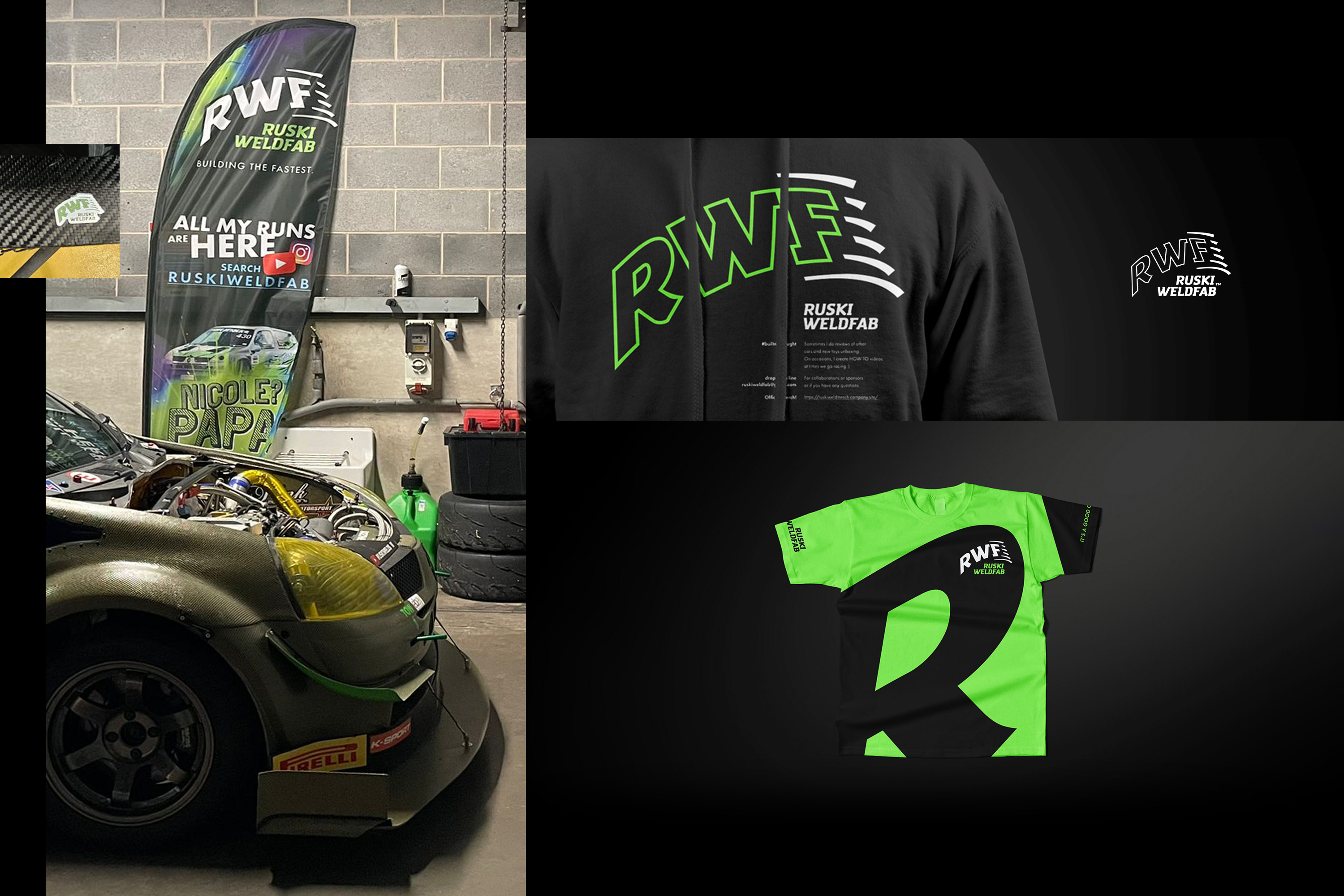 Логотип Ruskiweldfab — Изображение №2 — Графика, Анимация на Dprofile