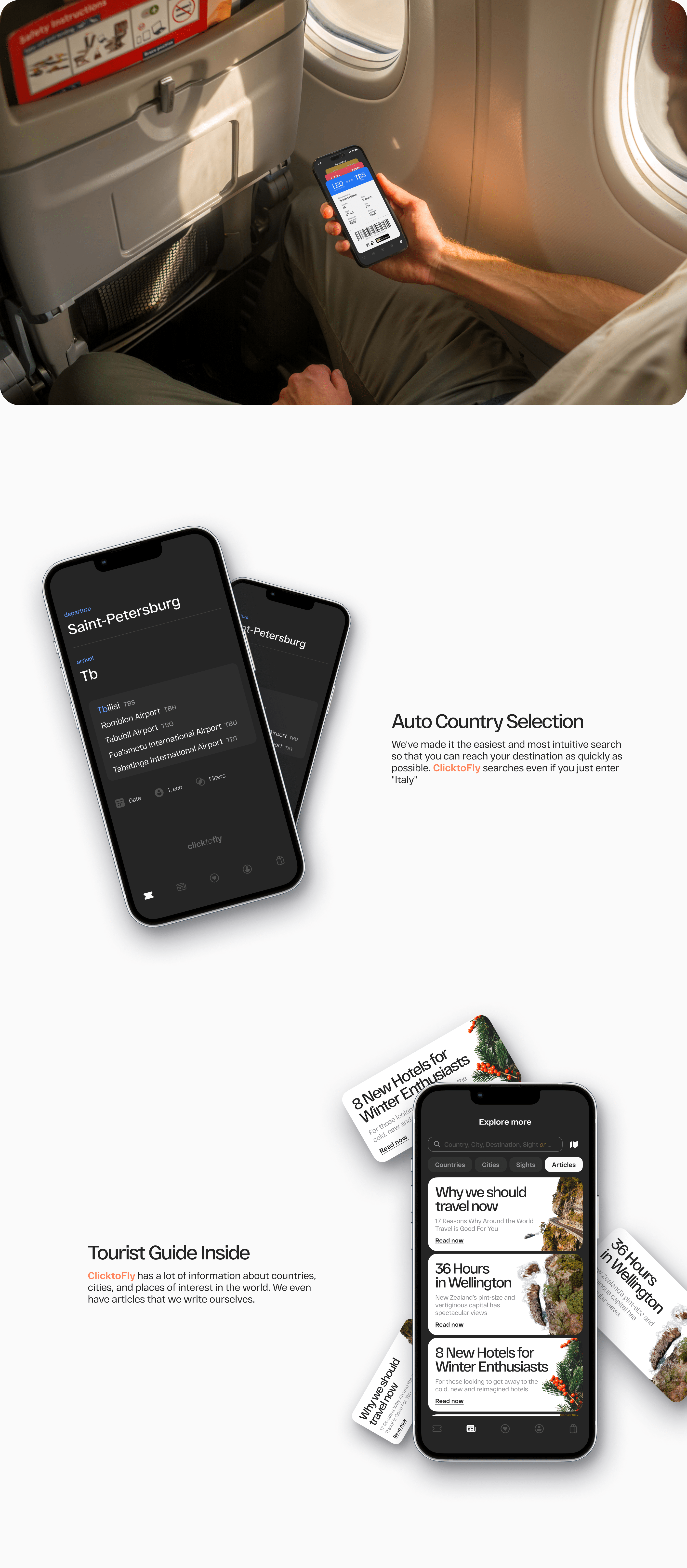 Mobile App Air Tickets — Изображение №6 — Брендинг, Интерфейсы на Dprofile